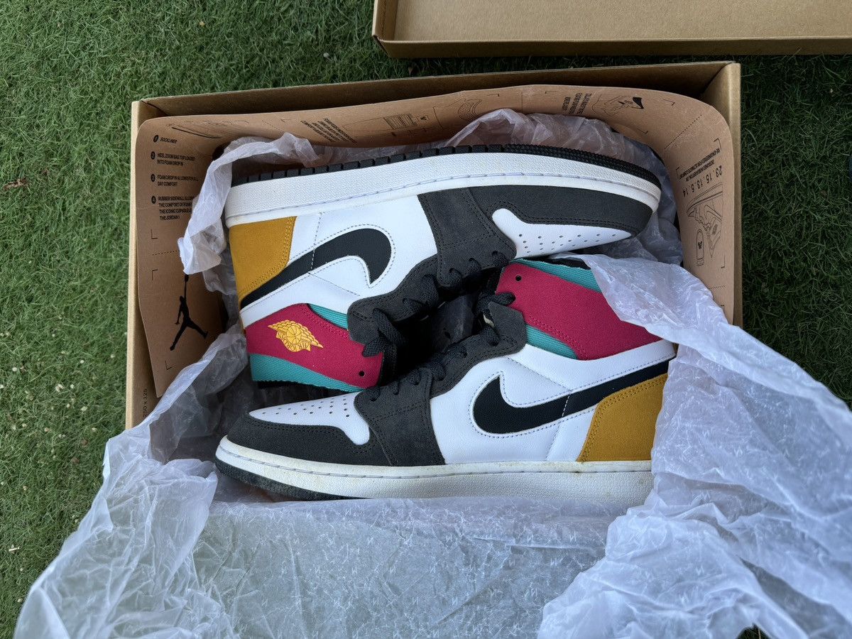 Nike AIR JORDAN 1 ZOOM AIR HIGH SNEAKERS Size US 10 / EU 43 - 2 Thumbnail