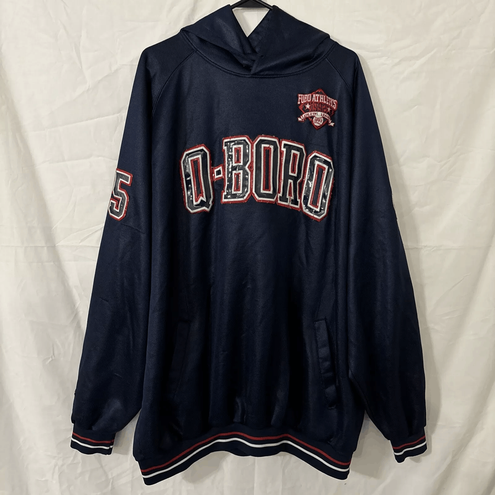 Fubu FUBU hoodie, QUEENS t-shirt, New York jersey City Series 3XL Size US XXL / EU 58 / 5 - 1 Thumbnail