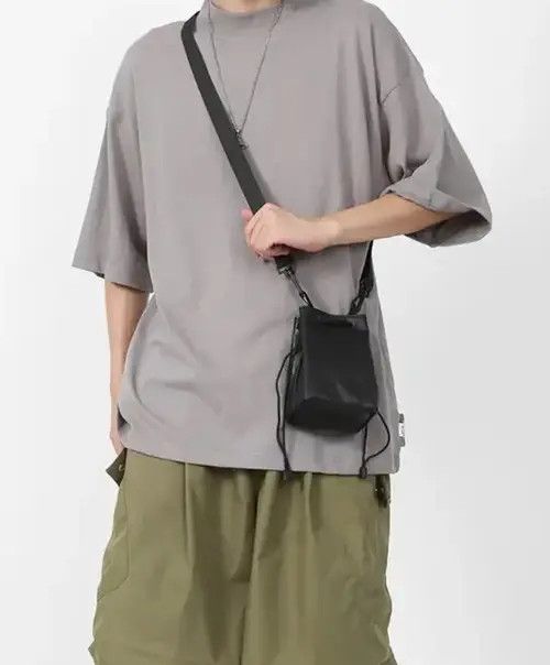 Japanese Brand × Leather PU Leather Mobile Phone Bag Size ONE SIZE - 2 Thumbnail