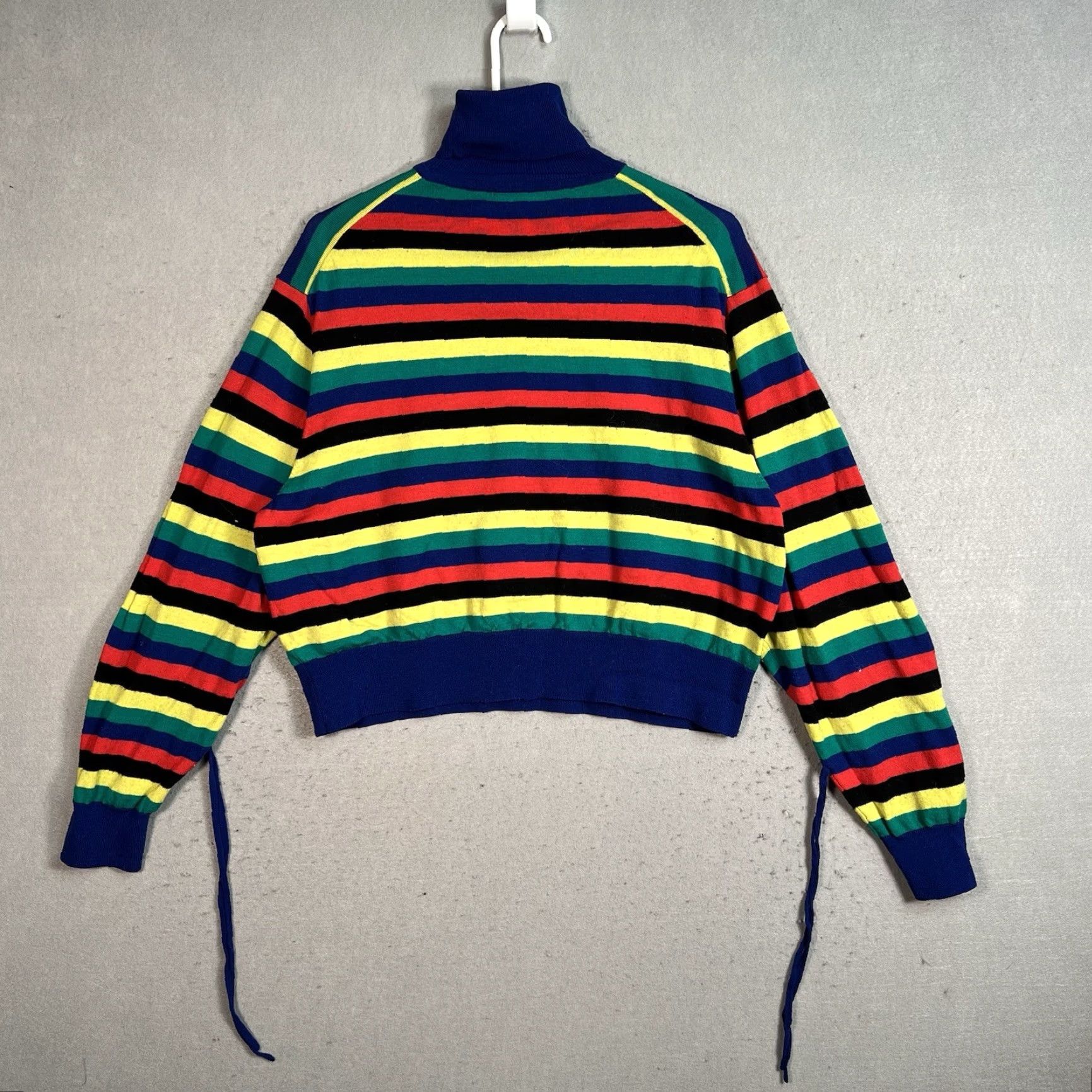 VINTAGE Uniqlo JW Anderson Striped Wool Sweater Womens Medium