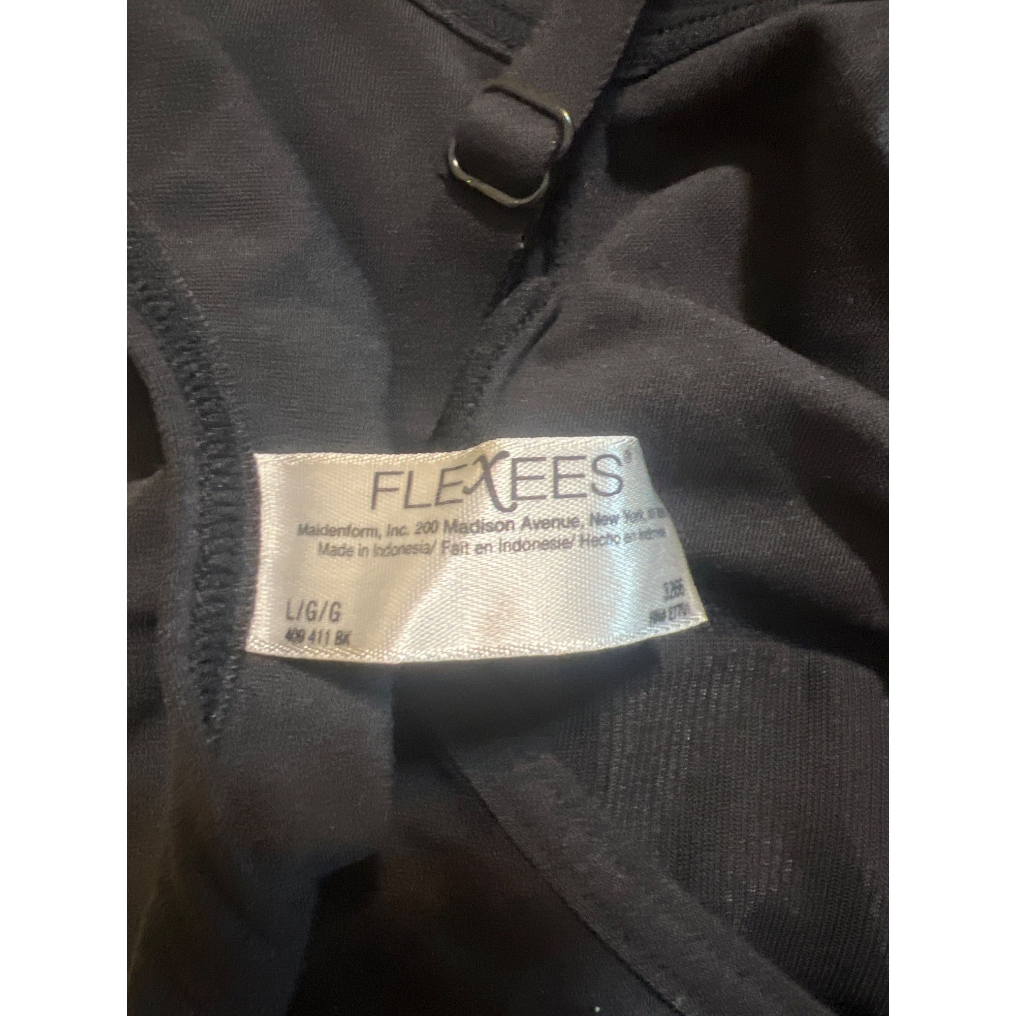 Other Flexees By Maidenform Black Shaping Camisole With Adjustable Size ONE SIZE - 3 Thumbnail