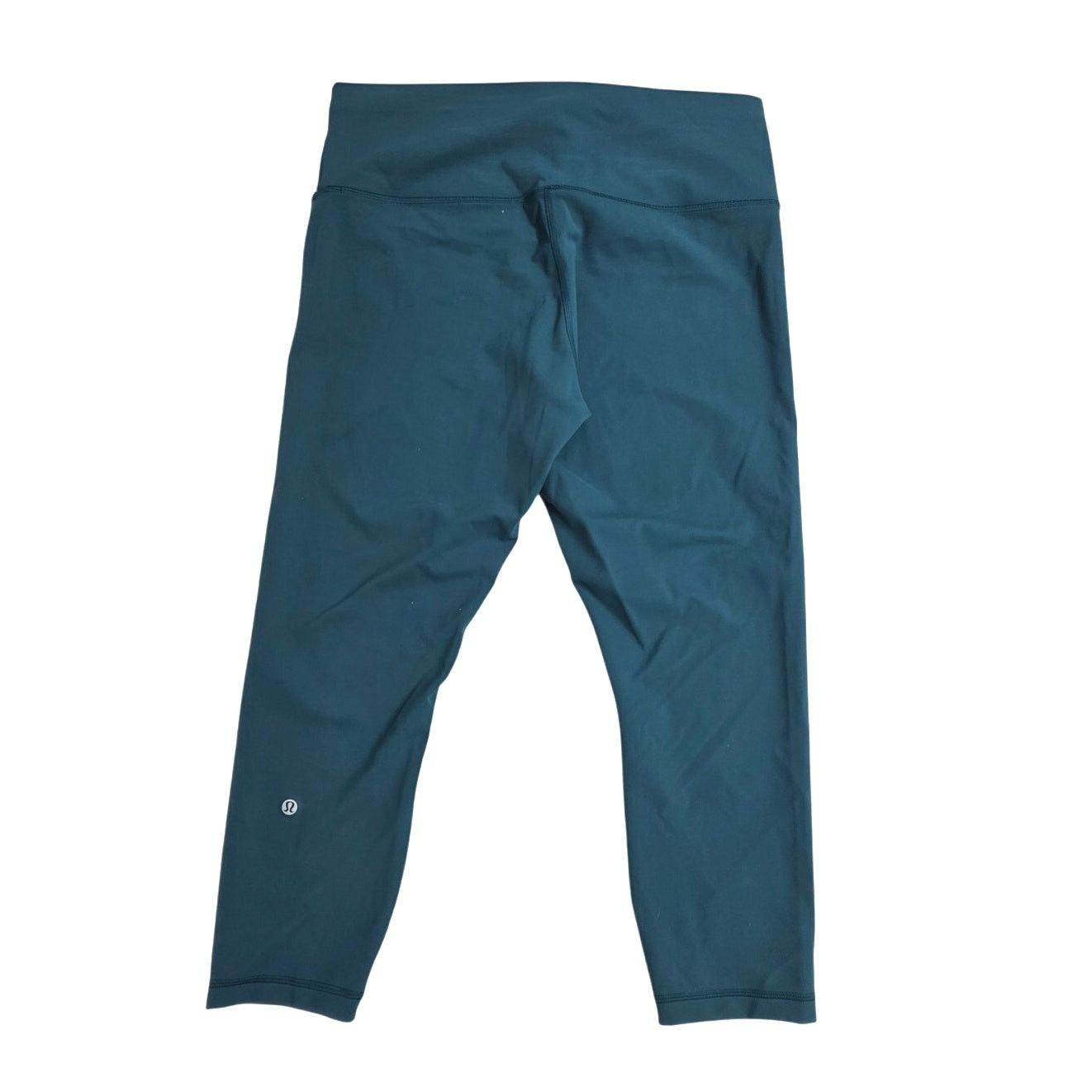 Lululemon Lululemon Wunder Train HR Crop 23" in Storm Teal - Size 14 Size 36" / US 14 / IT 50 - 2 Thumbnail