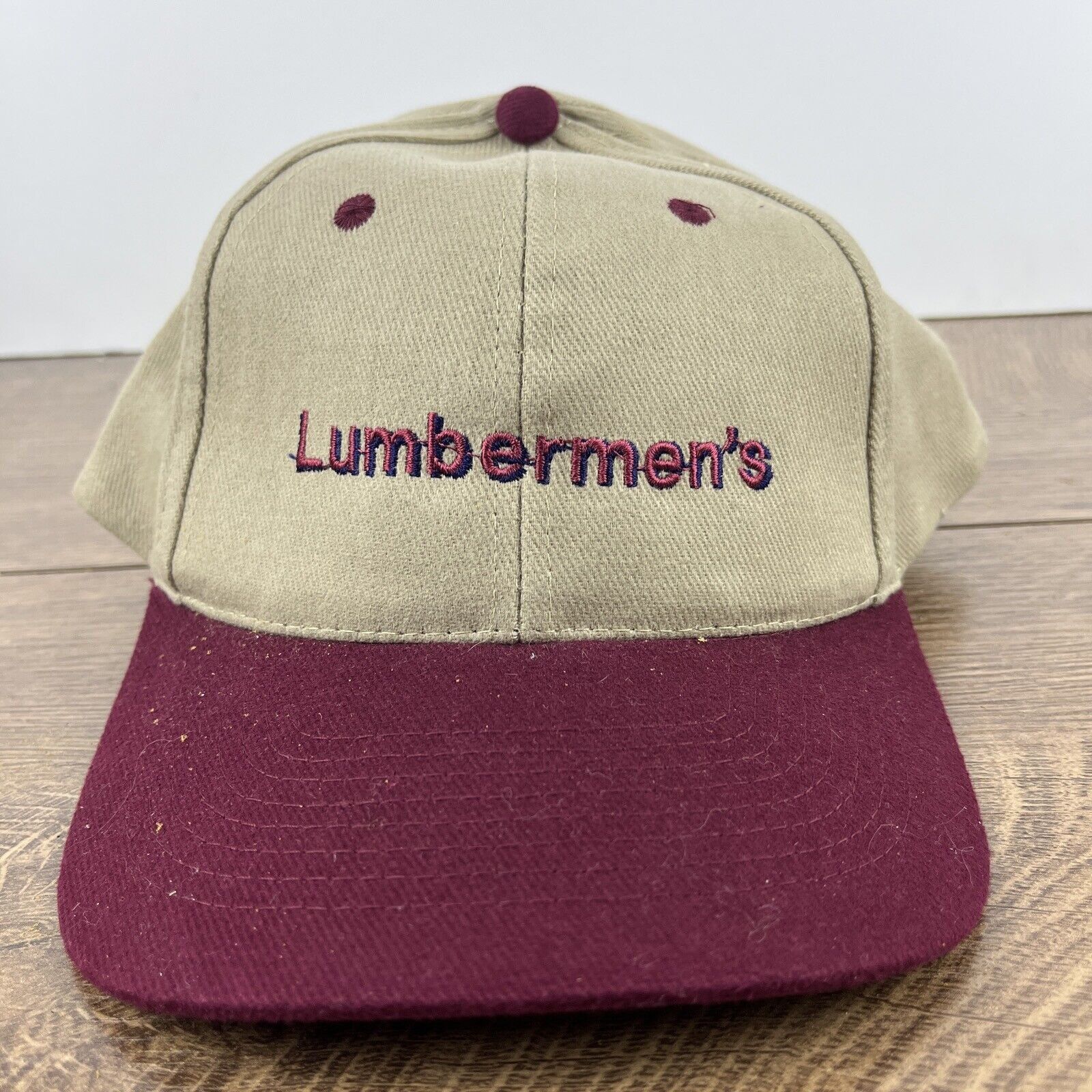 Other Lumbermens Hat Lumbermens Tan Brown Hat Adjustable Snapback Size ONE SIZE - 4 Thumbnail