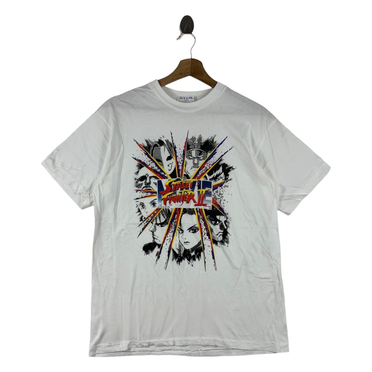 Vintage 90’s STREET FIGHTER 2 capcom games tee