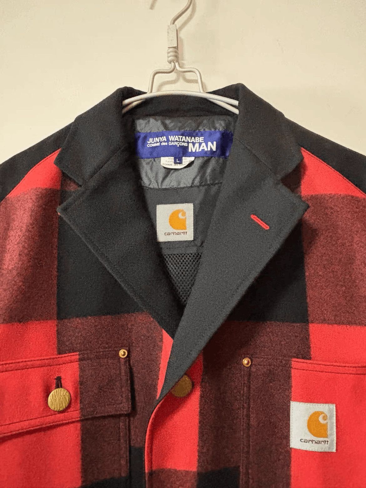 Junya Watanabe Junya Watanabe x Carhartt Joint Work Jacket-2507 Size US L / EU 52-54 / 3 - 8 Thumbnail