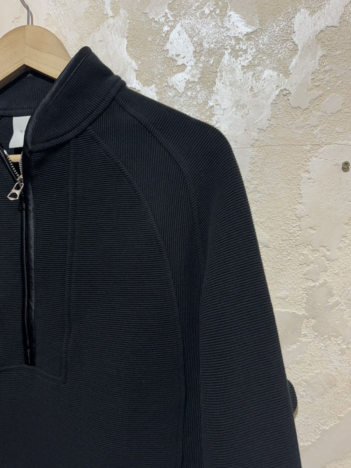Varley Varley Rhea Ottoman Half Zip Rib Knit Pullover Sweatshirt Size S / US 4 / IT 40 - 3 Thumbnail
