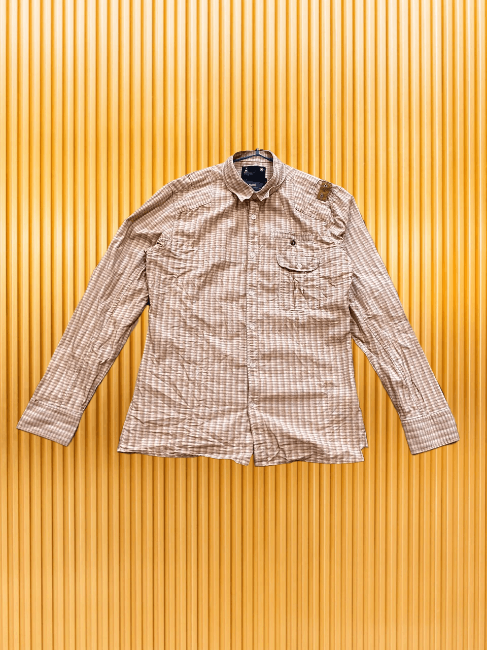 G-Star Y2K G-Star Raw shirt Vintage striped Size US L / EU 52-54 / 3 - 1 Thumbnail