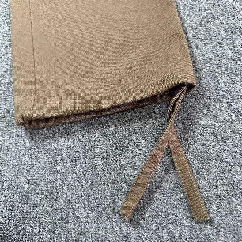 Dior Dior Khaki, drawstring, metal buckle, overalls, casual pan Size US 30 / EU 46 - 2 Thumbnail