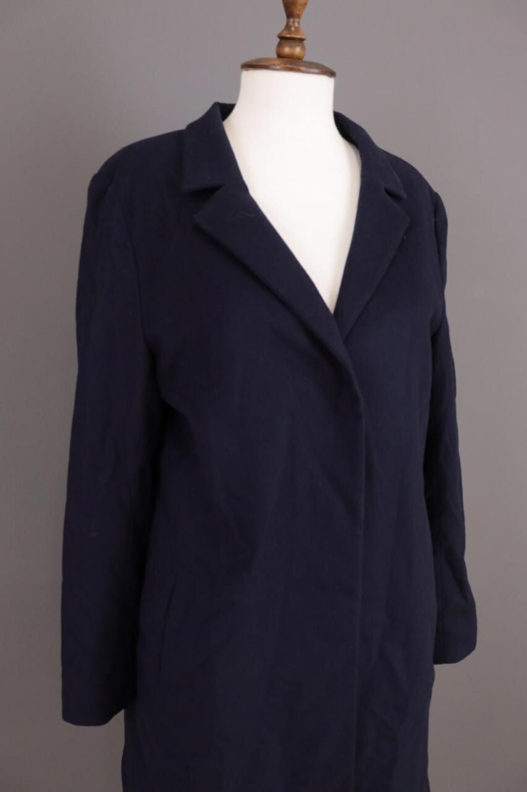 Designer Cinzia Rocca Blue Wool Cashmere Size I 46 / GB 14 / USA 10 Size L / US 10 / IT 46 - 6 Thumbnail
