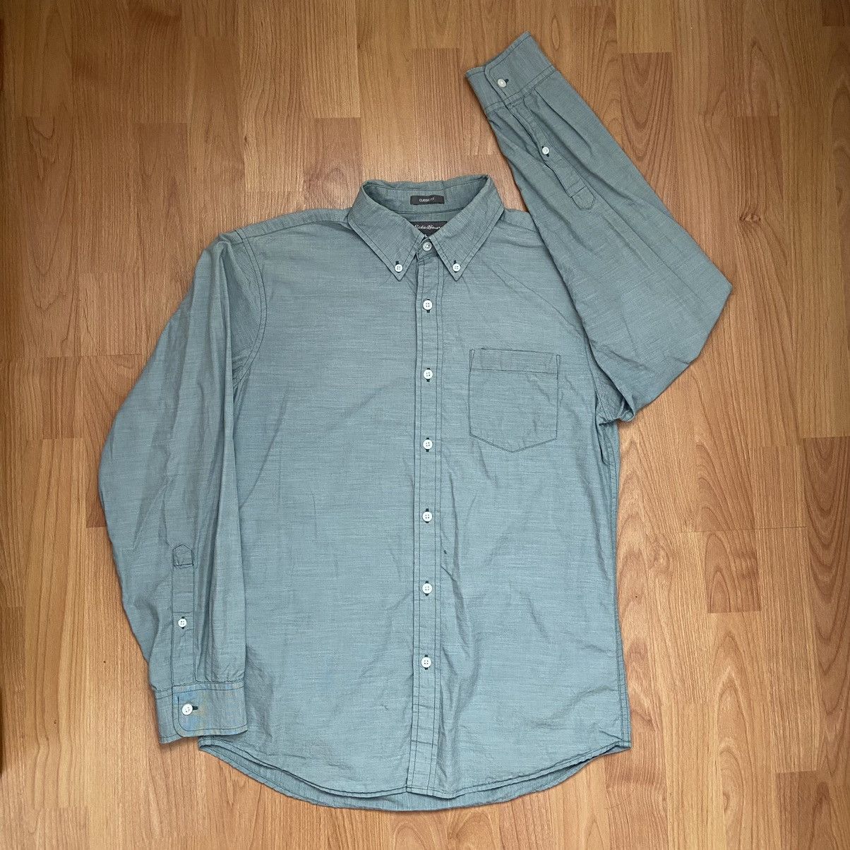 Eddie Bauer Eddie Bauer Men’s Classic Fit Front Pocket Button Up Shirt S Size US S / EU 44-46 / 1 - 2 Thumbnail