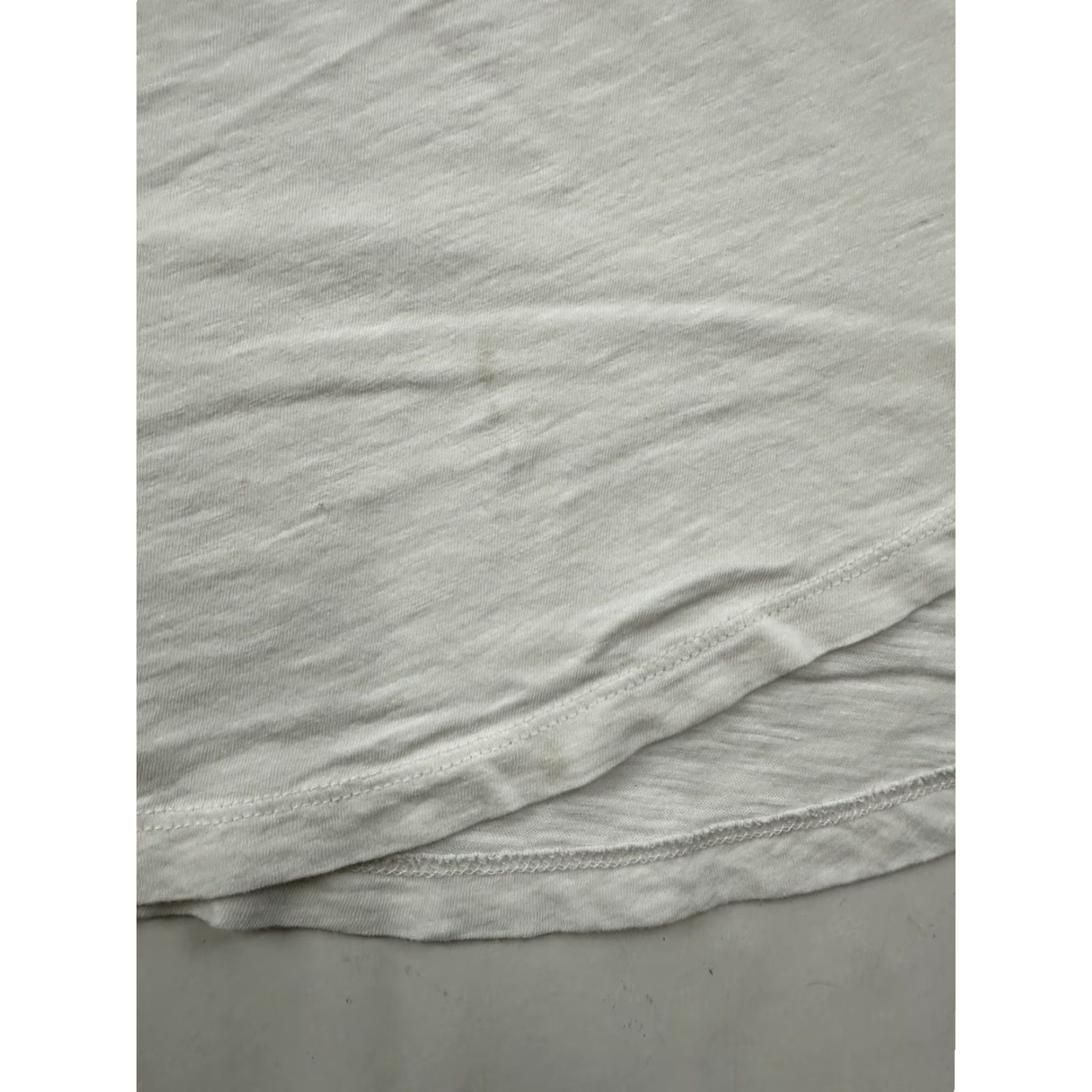 Madewell Madewell Shirt Womens XS White Maui Beach Club Short Sleeve Casual T-Shirt Women XS White Basic Regular Cotton Size XS / US 0-2 / IT 36-38 - 2 Thumbnail