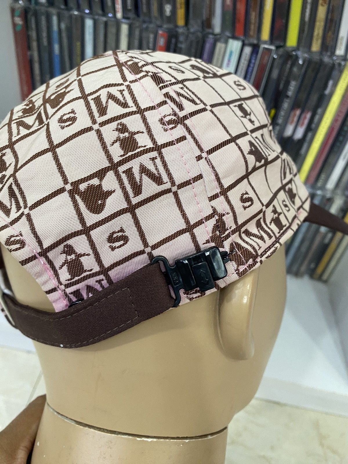 Grand Slam × Vintage 💥VINTAGE GRANDSLAM Munsingwear monogram fullprint Cap Size ONE SIZE - 4 Thumbnail