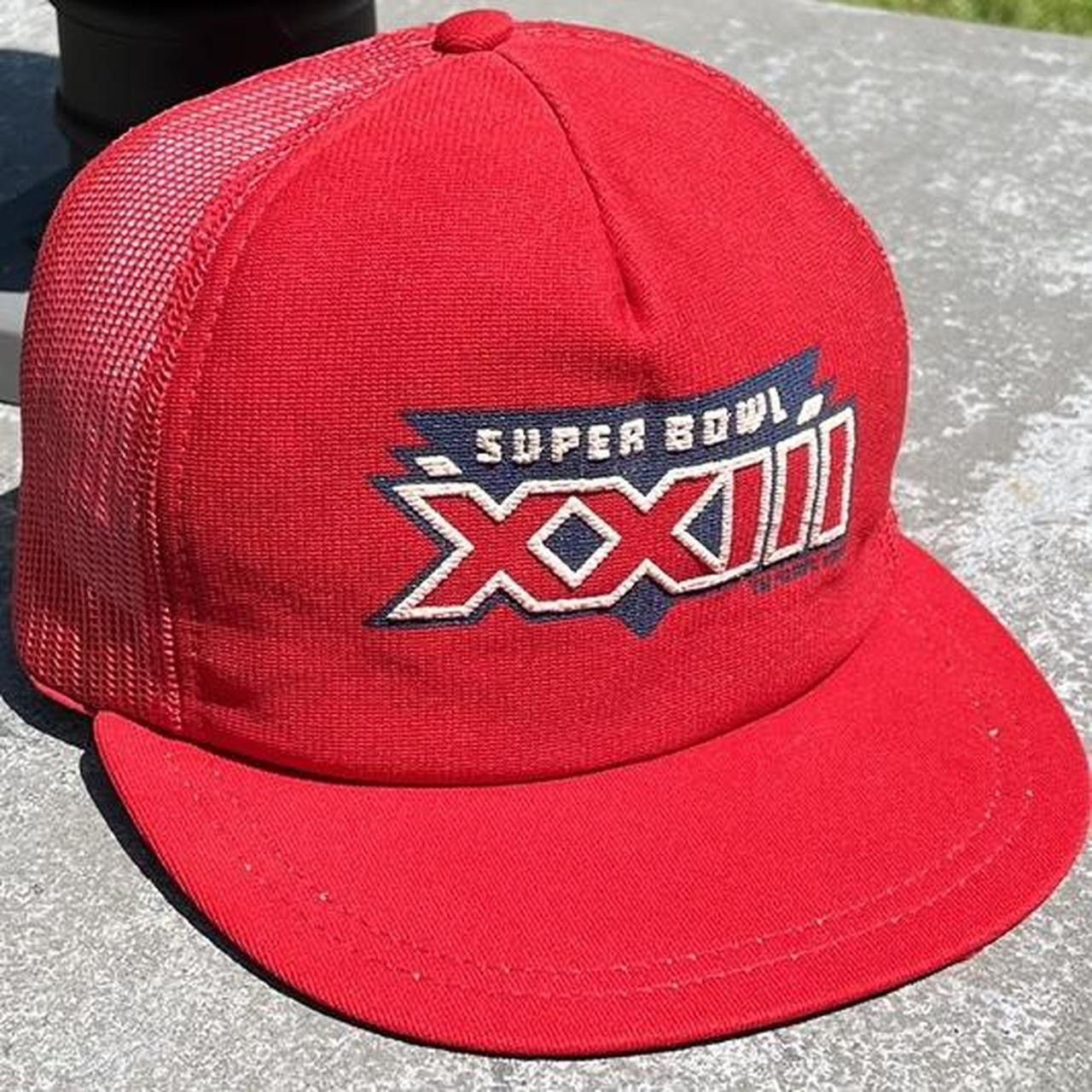 NFL × Vintage Vintage 80s Winston NFL Super Bowl Football Snapback Hat Size ONE SIZE - 1 Thumbnail