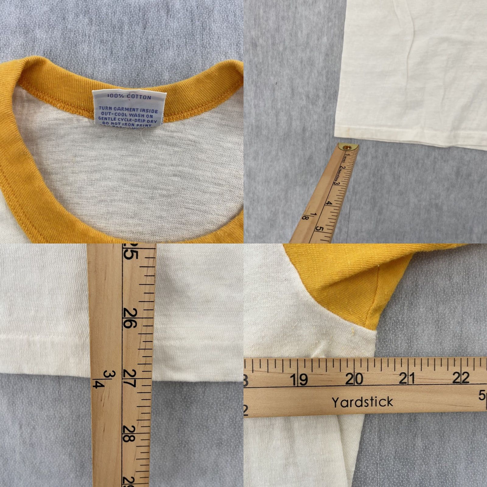 Vintage VINTAGE Tom Super Dad T-Shirt Adult XL San Francisco Press Shirt Unisex 70s White Yellow Iron On XL Mens Womens Size XL Size US XL / EU 56 / 4 - 8 Thumbnail