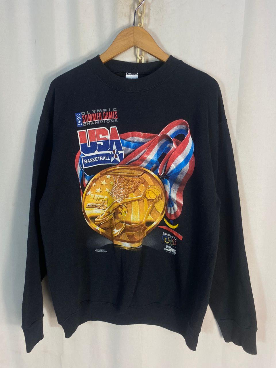 Vintage Vintage Olympic usa basketball sweatshirt by Salem Size US M / EU 48-50 / 2 - 5 Thumbnail
