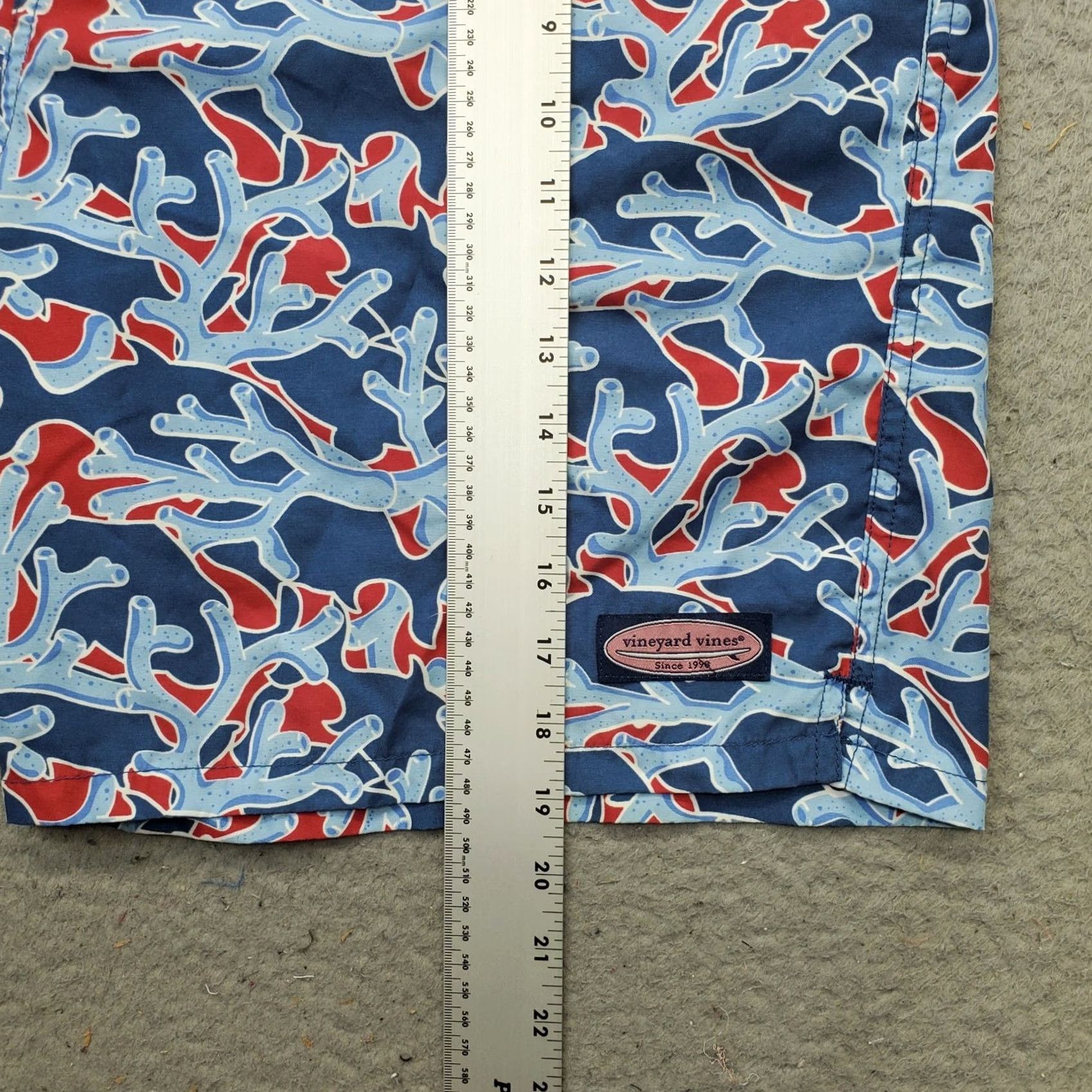 Vineyard Vines Vineyard Vines Chino Shorts Mens L Multicolor Flat Front Slash Pockets Size US 33 - 5 Thumbnail