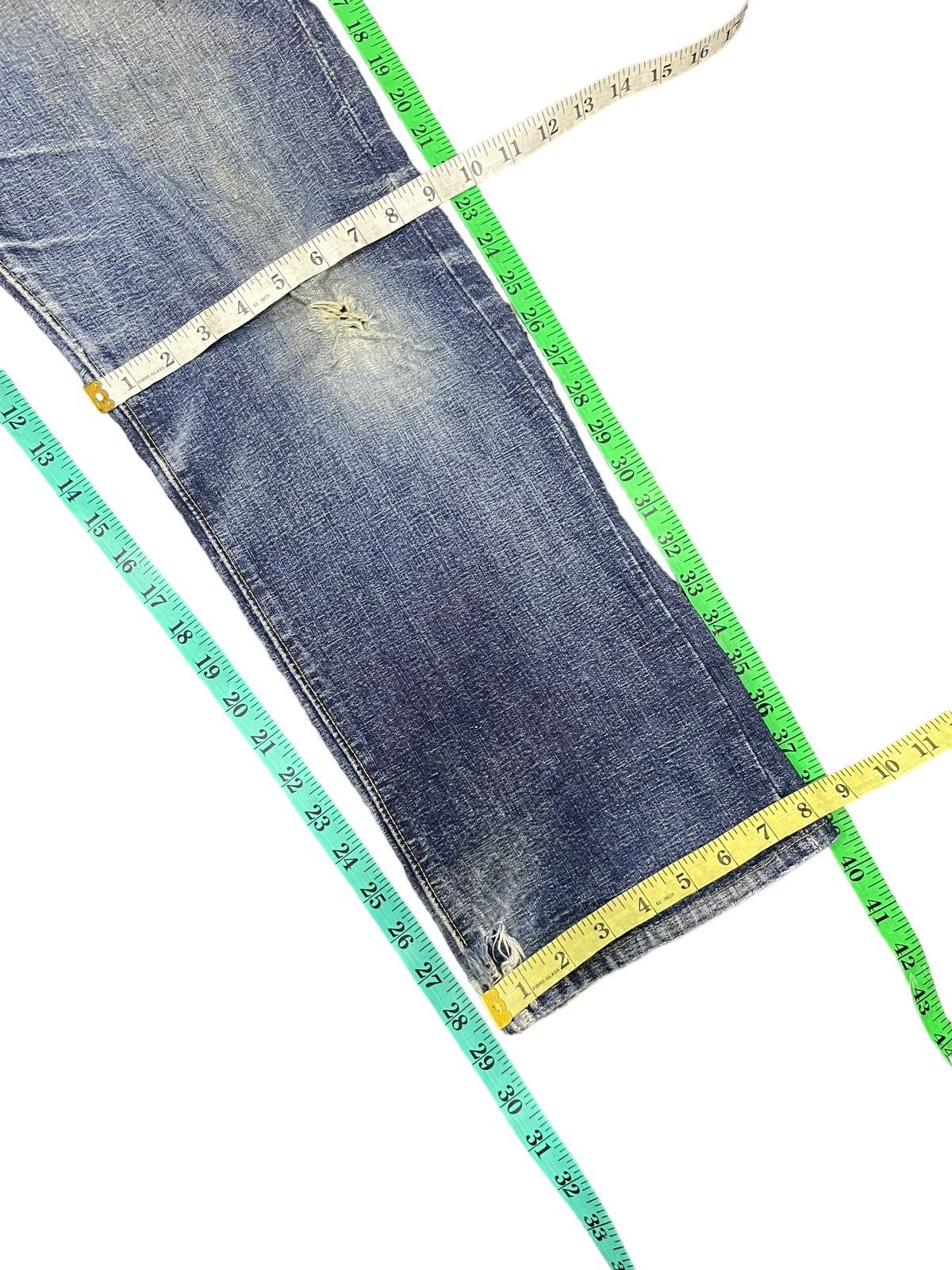 Sugar Cane Vintage Sugarcane Okinawa Selvedge Distresed Denim Size US 32 / EU 48 - 24 Thumbnail