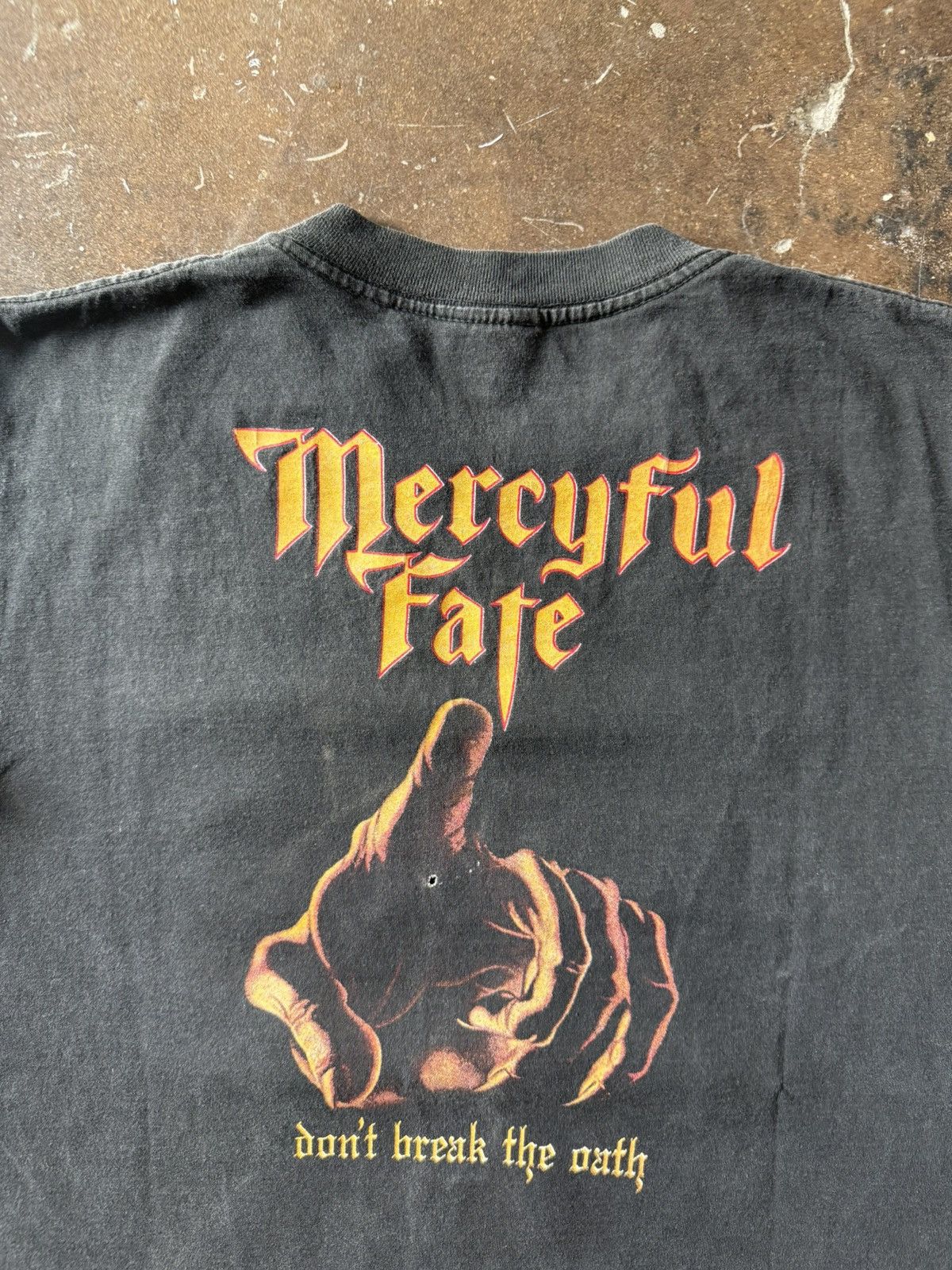 Vintage vintage 90s rare crazy mercyful fate grunge metal longsleeve Size US L / EU 52-54 / 3 - 4 Thumbnail