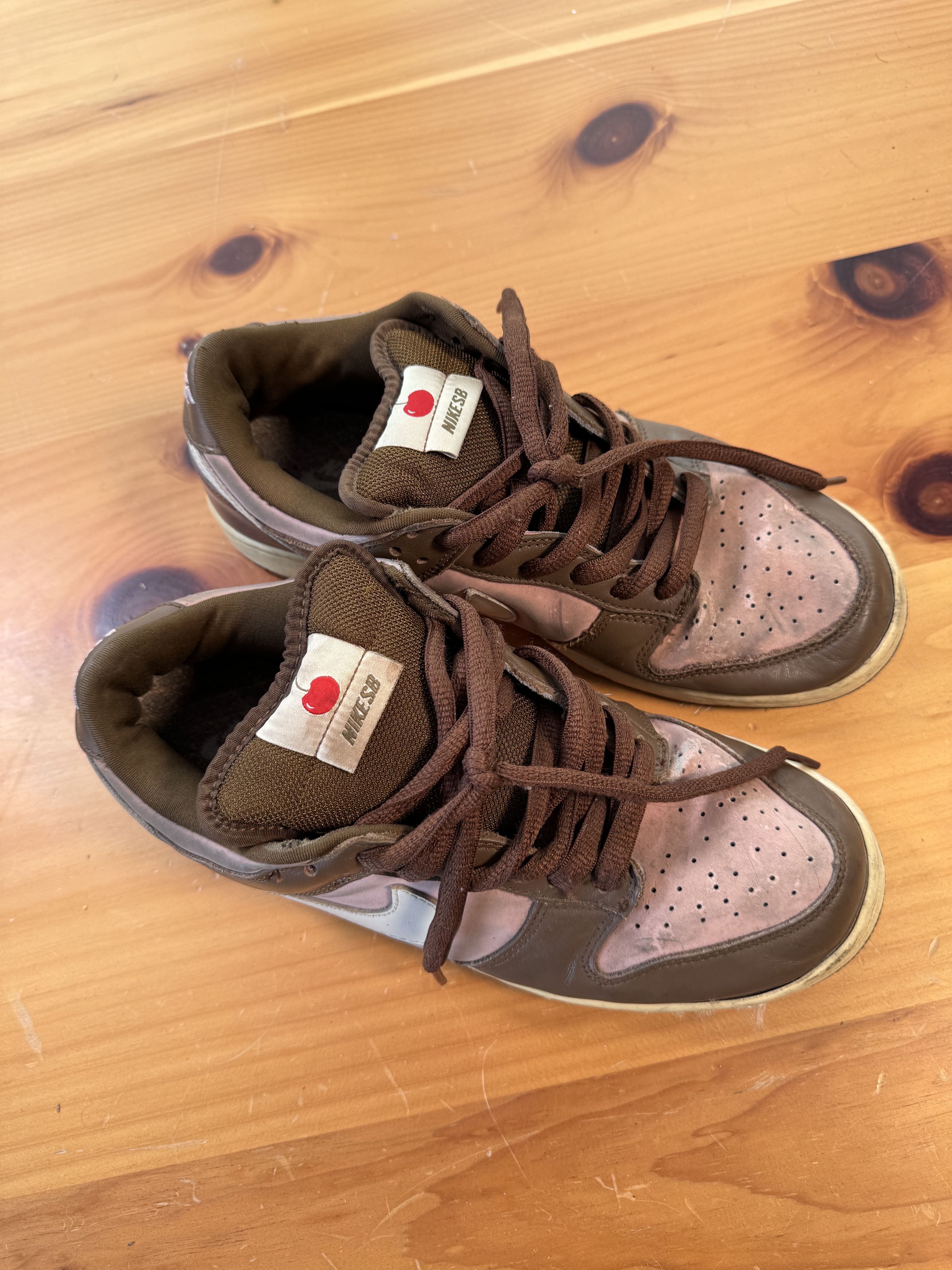 Nike × Stussy Stussy x Nike Dunk Low Pro SB Cherry Size US 9.5 / EU 42-43 - 6 Thumbnail