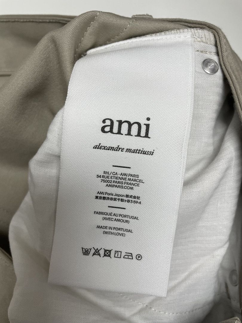 AMI AMI Mens Straight Fit Trousers Size US 30 / EU 46 - 10 Thumbnail
