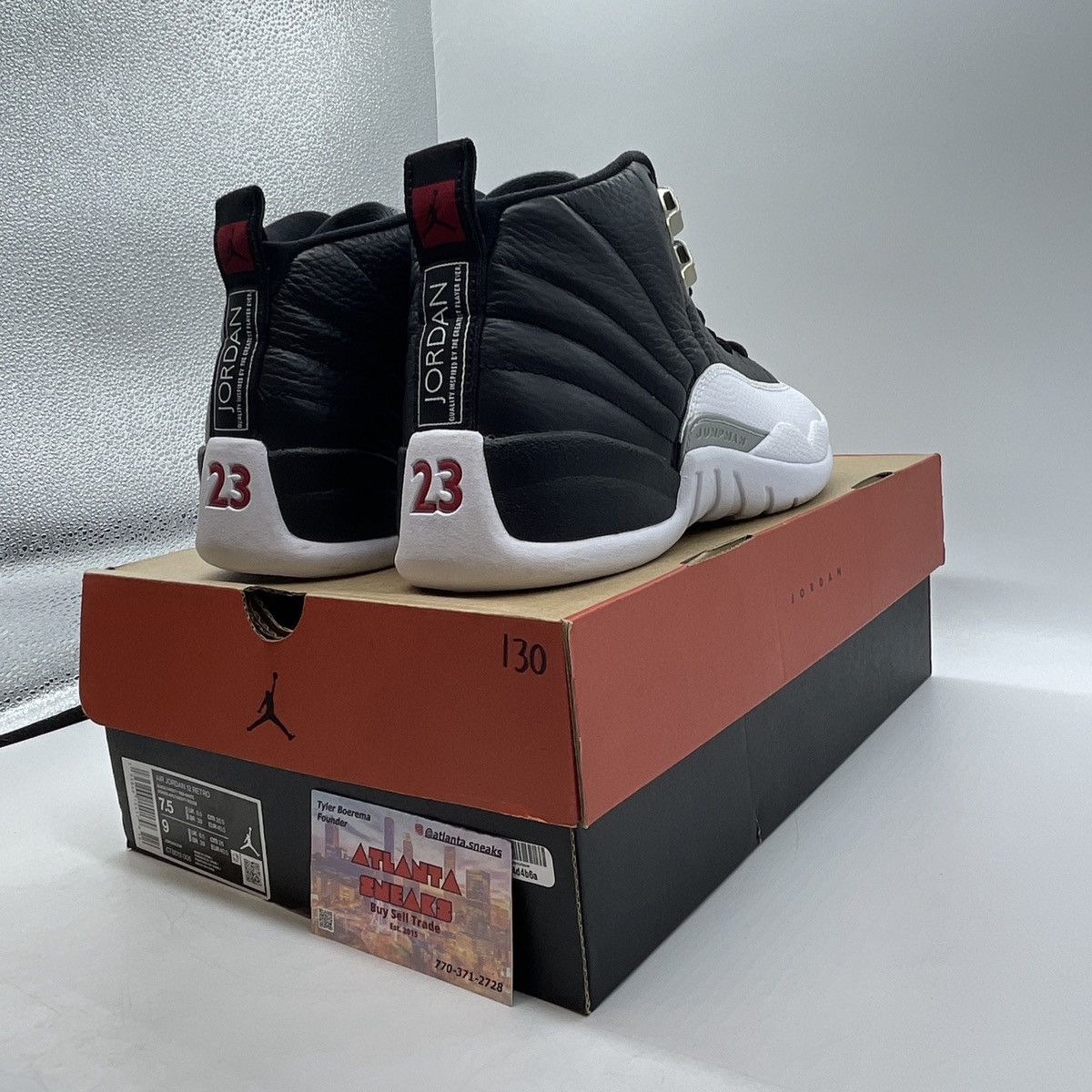 Jordan Brand Air Jordan 12 playoff Size US 7.5 / EU 40-41 - 5 Thumbnail