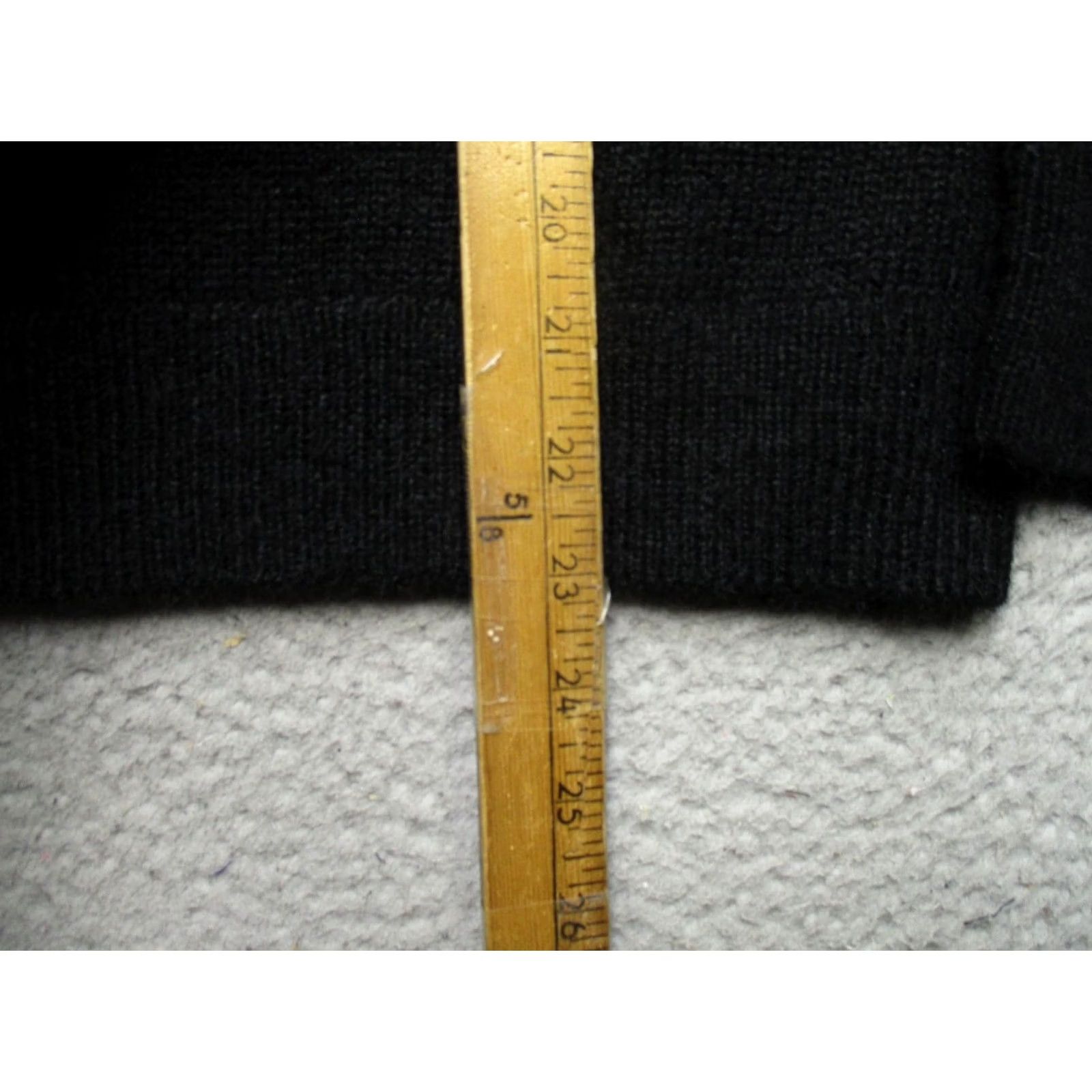 Banana Republic Banana Republic Sweater Womens S Black Wool Alpaca Crewneck Raglan Knit Pullover Size S / US 4 / IT 40 - 4 Thumbnail