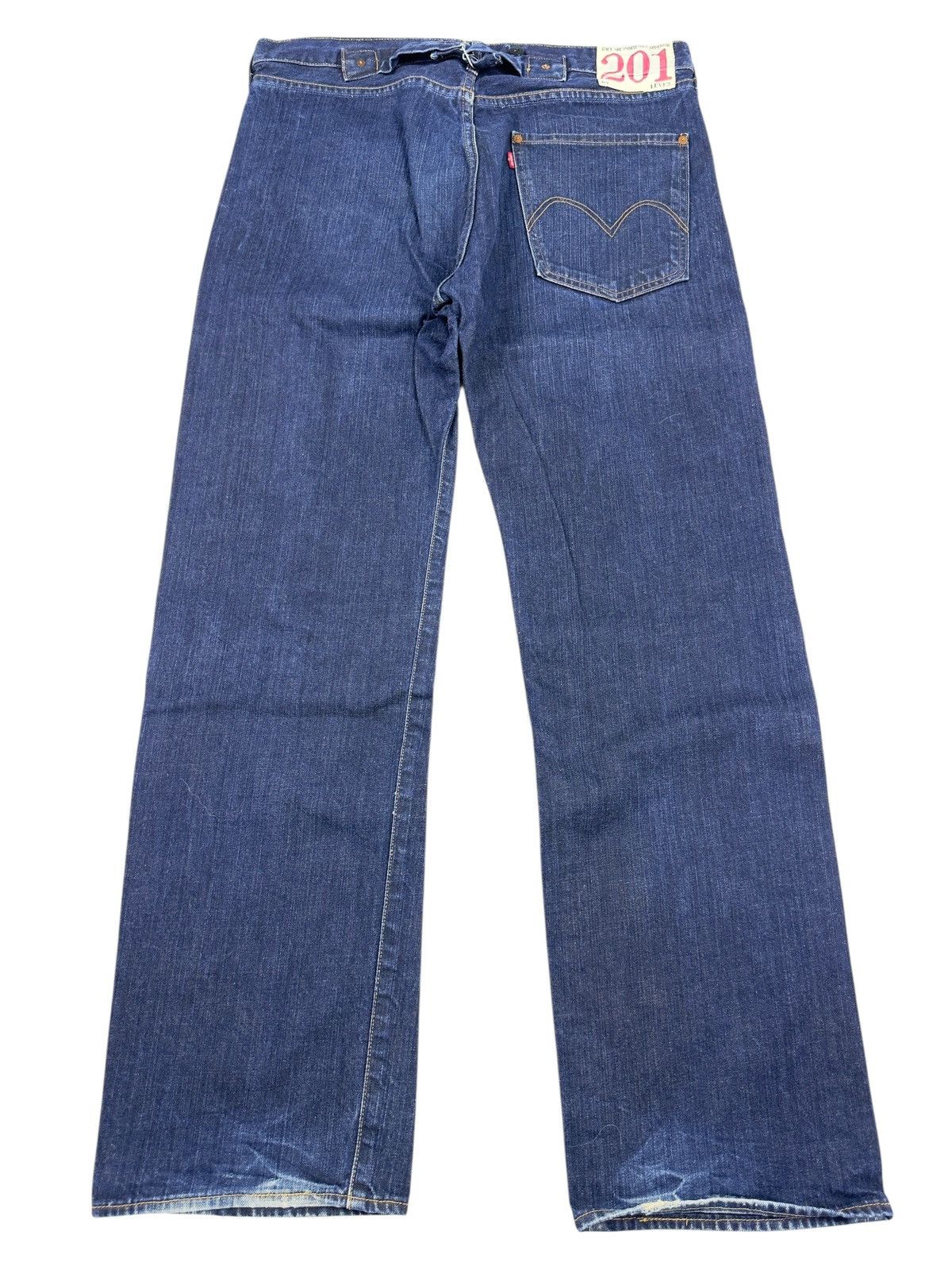 Levi's Authentic Levi’s 201 classic straight jeans 34x32 Size US 34 / EU 50 - 1 Thumbnail