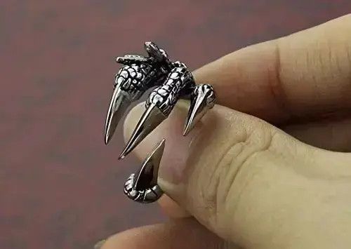 Jewelry Dragon Claw Ring Size ONE SIZE - 3 Thumbnail