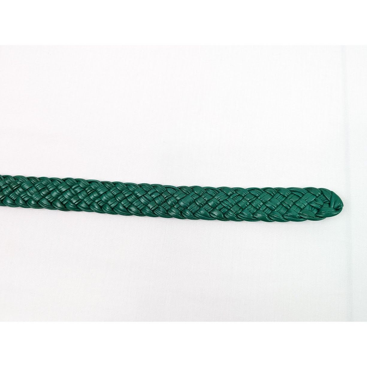 Bottega Veneta o1rshd1 Size: M/ Intreccio Paper Belt in Racing Green/Silver Size ONE SIZE - 10 Thumbnail