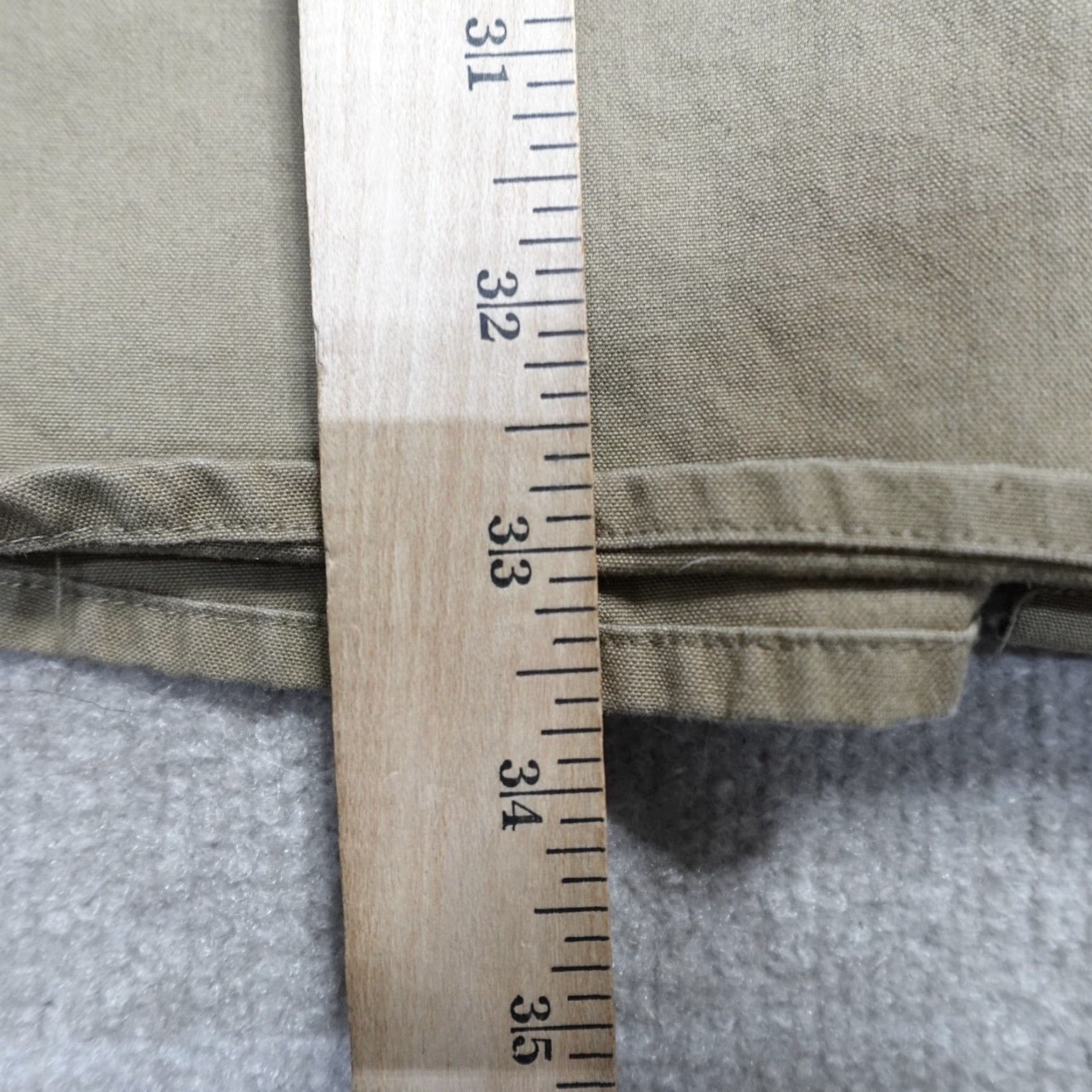 Orvis Orvis Shirt 2XL Beige Canvas Hunting Button-Up Long Sleeve 100% Cotton Regular Men Button-Down Collar Size US XXL / EU 58 / 5 - 7 Thumbnail