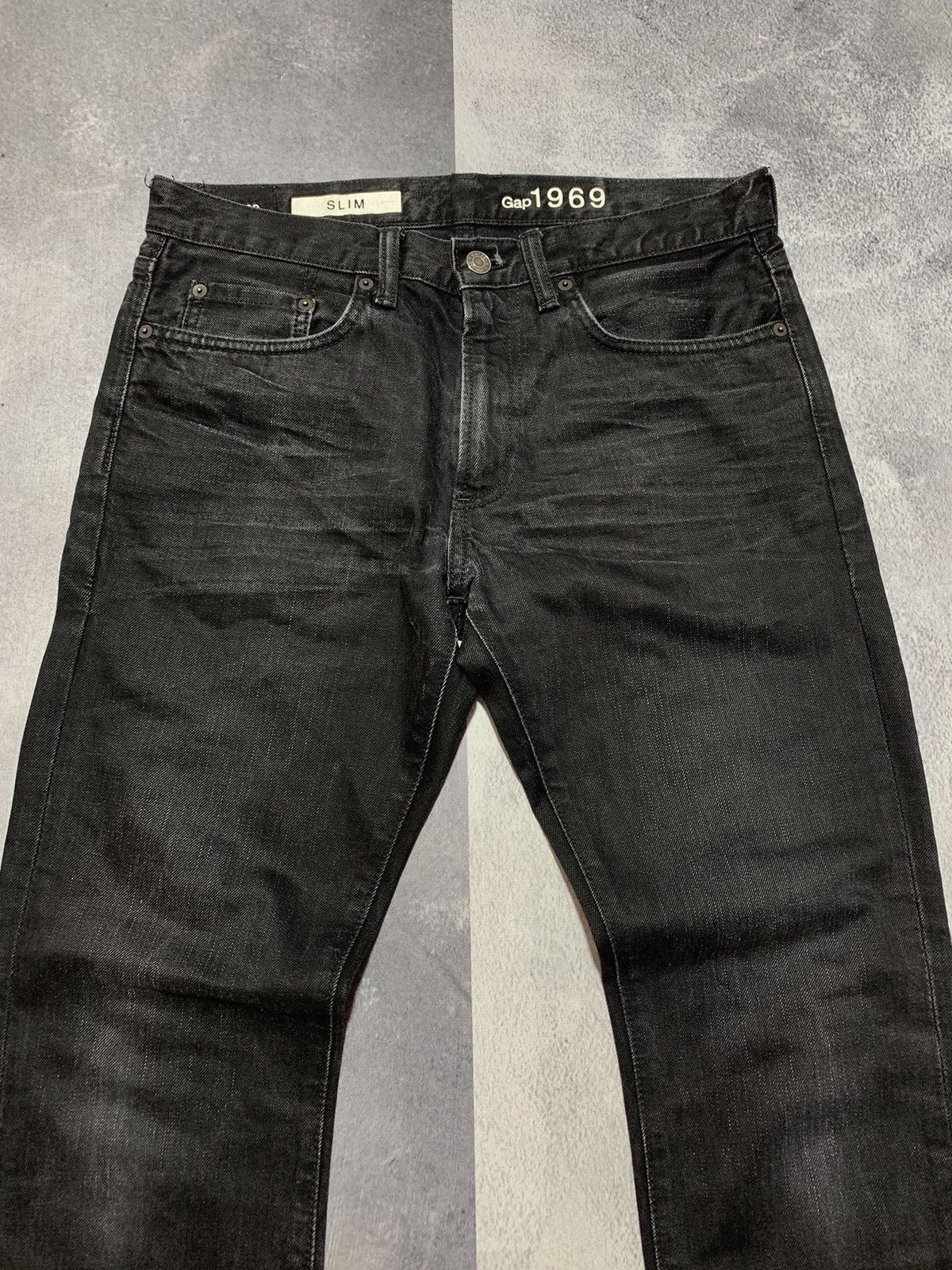 Gap × Vintage Vintage Gap black denim trousers streetwear size 30X30 Size US 30 / EU 46 - 5 Thumbnail
