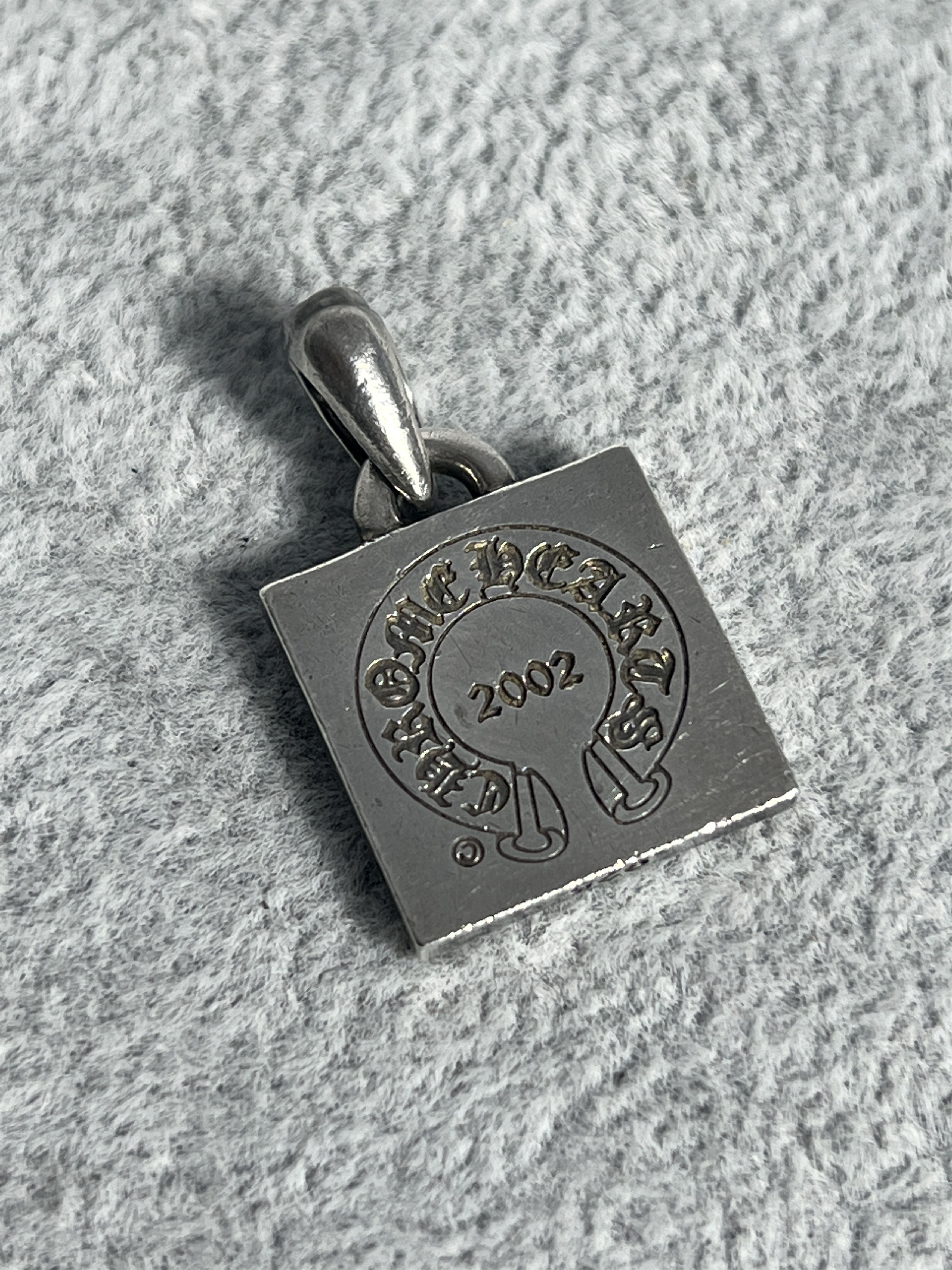 Chrome Hearts Chrome Hearts CH Square Pendant 2002 .925 Silver Size ONE SIZE - 4 Thumbnail