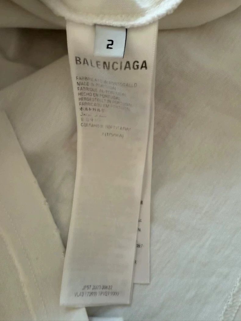 Balenciaga Balenciaga Full color logo short sleeve Size US M / EU 48-50 / 2 - 4 Thumbnail