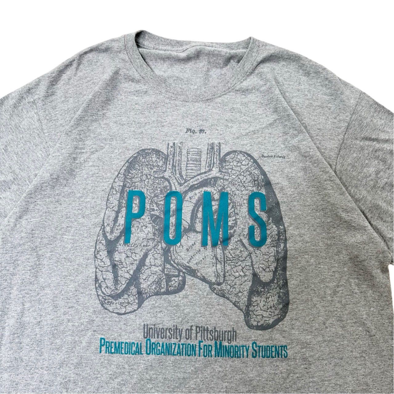 Vintage Vintage 00s University of Pittsburgh Anatomy POMS Graphic Size US M / EU 48-50 / 2 - 2 Thumbnail