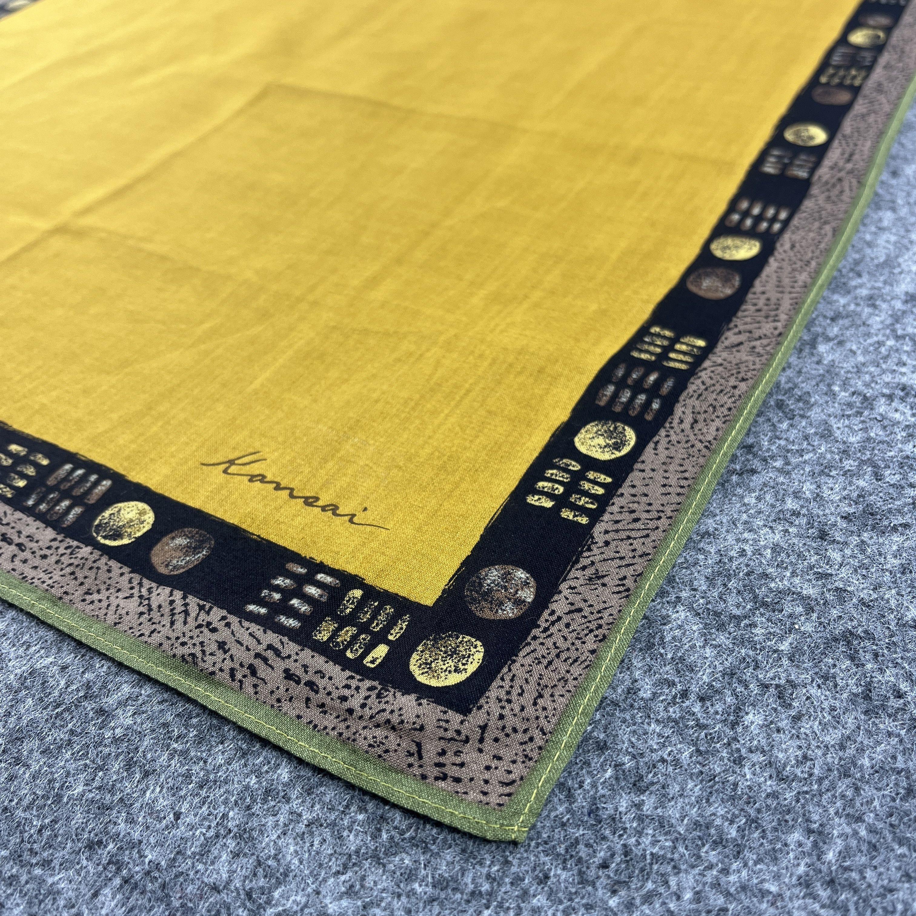 Japanese Brand Kansai Yamamoto Handkerchief / Bandana / Neckerchief B361 Size ONE SIZE - 4 Thumbnail