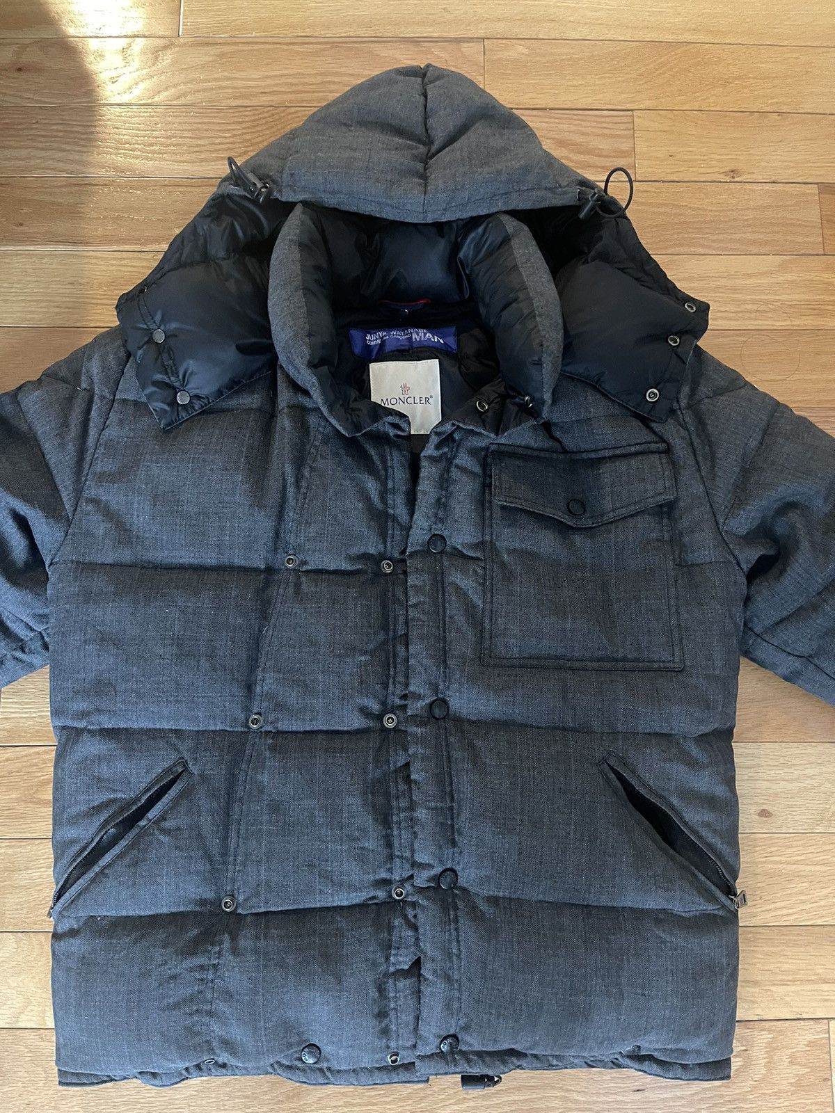 Comme des Garcons × Junya Watanabe × Moncler Moncler Coat Size US S / EU 44-46 / 1 - 3 Thumbnail