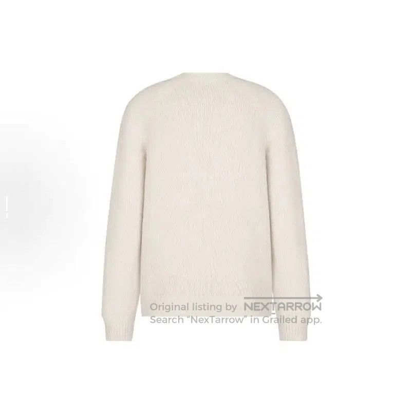 Dior Dior White Cashmere Blend Sweater with Tiger Design . Size US S / EU 44-46 / 1 - 7 Thumbnail