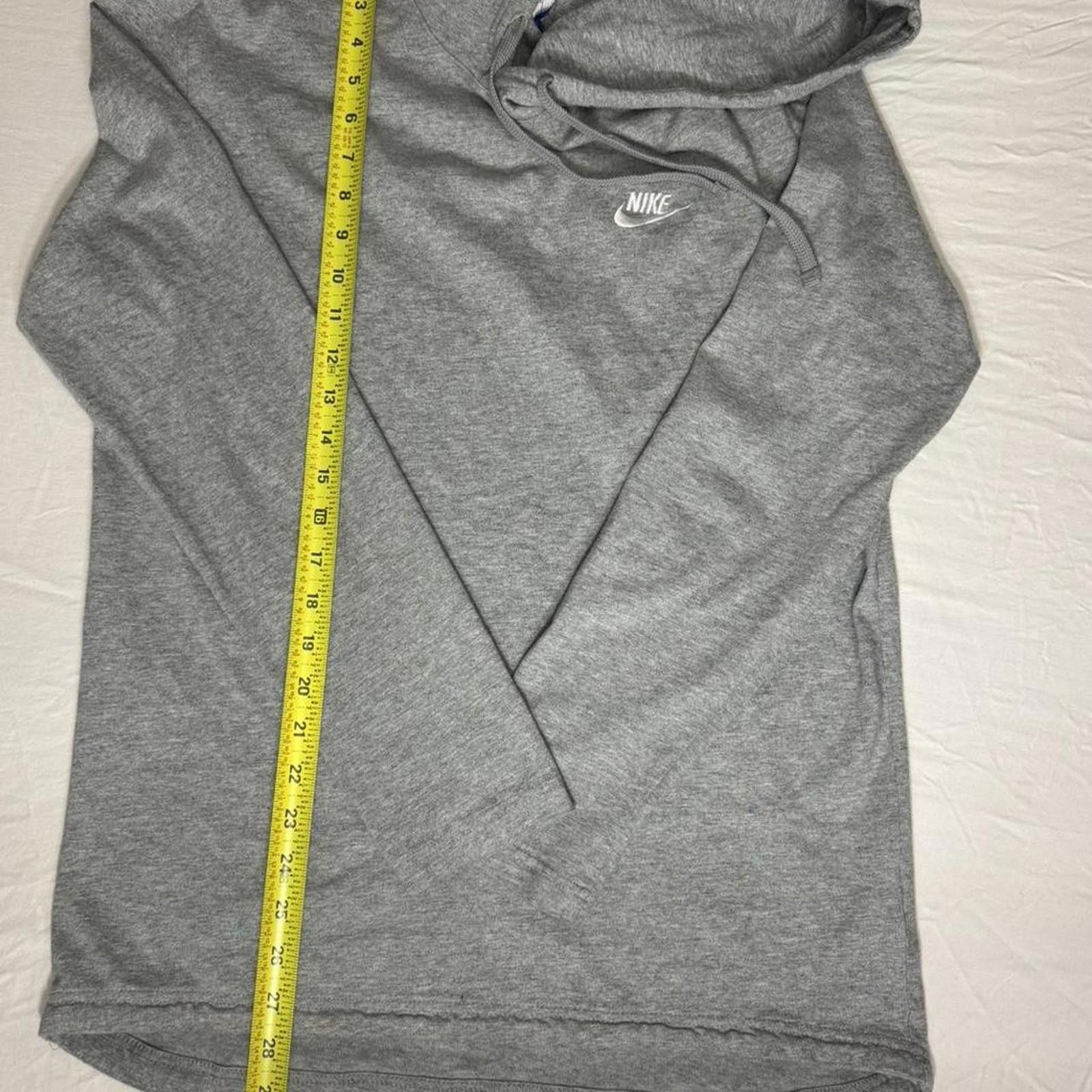 Nike Nike Hoodie Men's L Grey Size L / US 10 / IT 46 - 5 Thumbnail