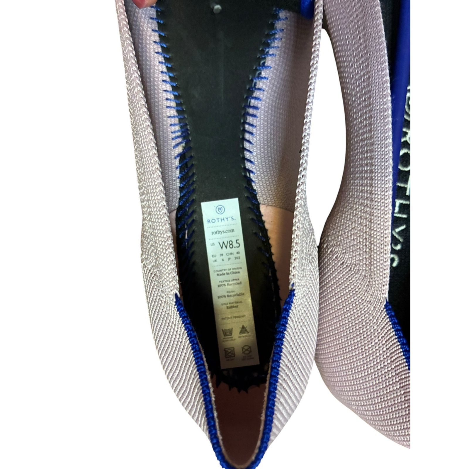 Rothy's Rothy’s The Point Ballet Flat Petal Pink Size 8.5 Size US 8.5 / IT 38.5 - 3 Thumbnail