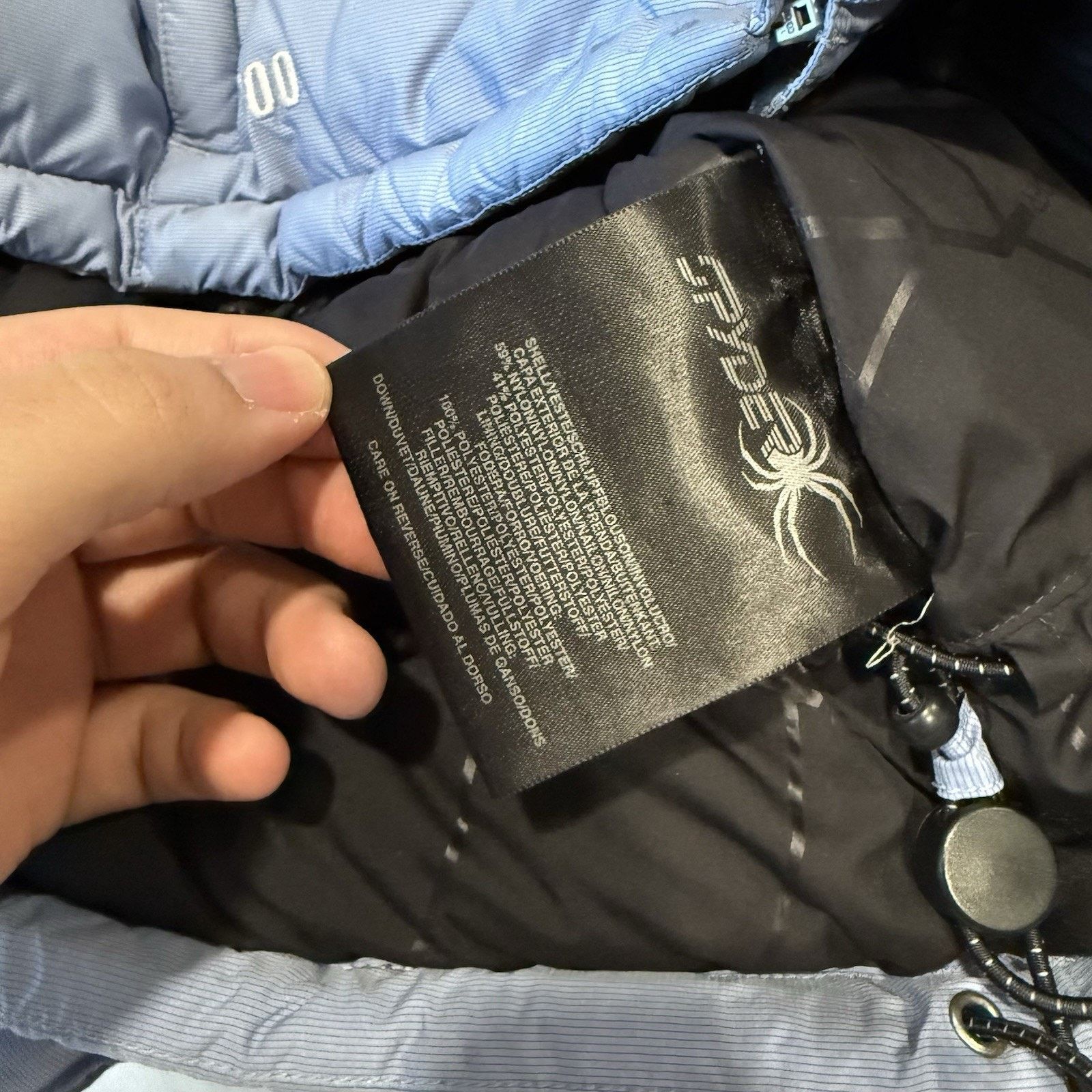 Spyder Spyder 700 Down Vest Women's L Light Blue Insulated Puffer Size L / US 10 / IT 46 - 8 Thumbnail