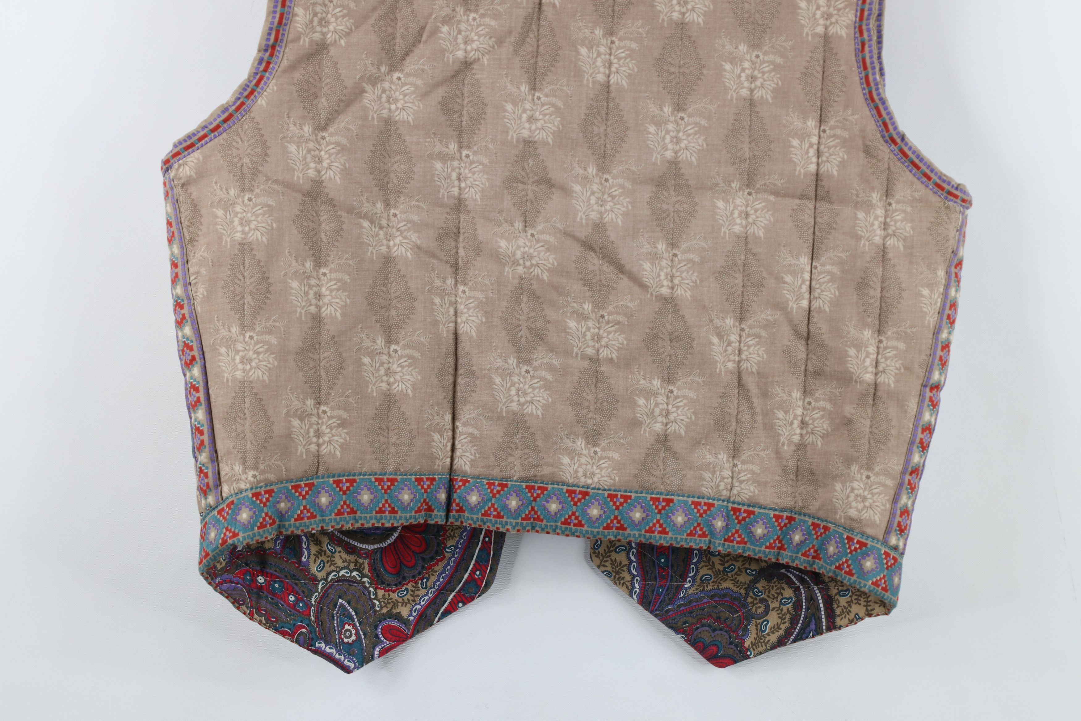 Vintage Vintage 90s Country Primitive Patchwork Open Vest Jacket Size M / US 6-8 / IT 42-44 - 11 Thumbnail