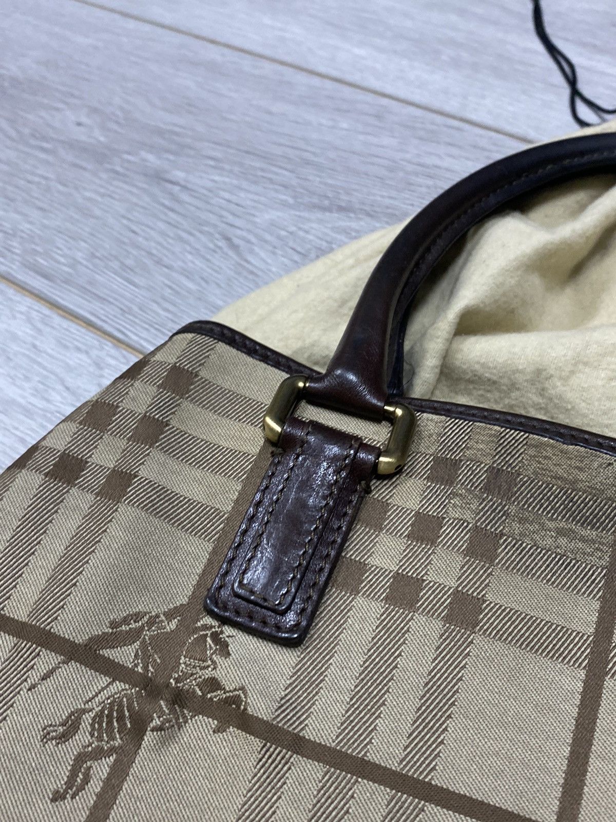 Burberry Burberry London bag nova check with dust bag Size ONE SIZE - 14 Thumbnail