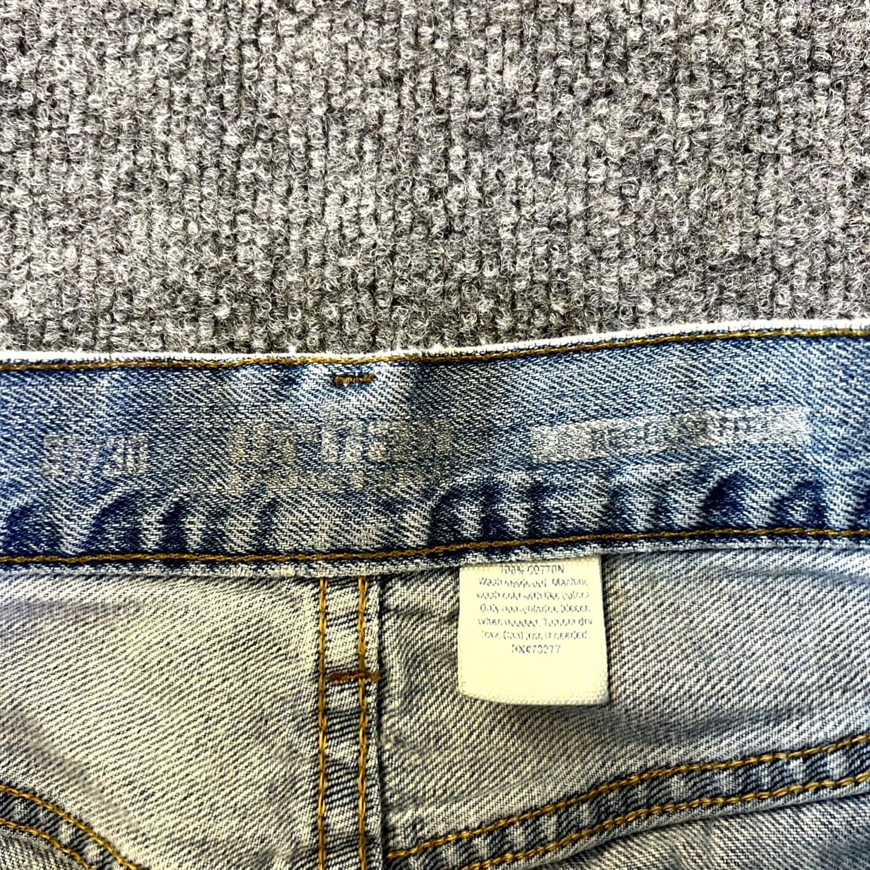 Vintage Urban Pipeline Jeans Mens 31x30 Blue Denim Regular Fit Straight Leg Casual Shirt? Size US 31 - 6 Thumbnail