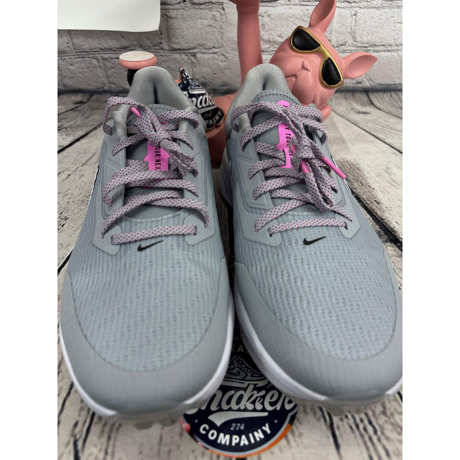 Nike Nike Air Zoom Infinity Tour NEXT% Golf Shoes Mens 10 Grey Size US 10 / EU 43 - 2 Thumbnail