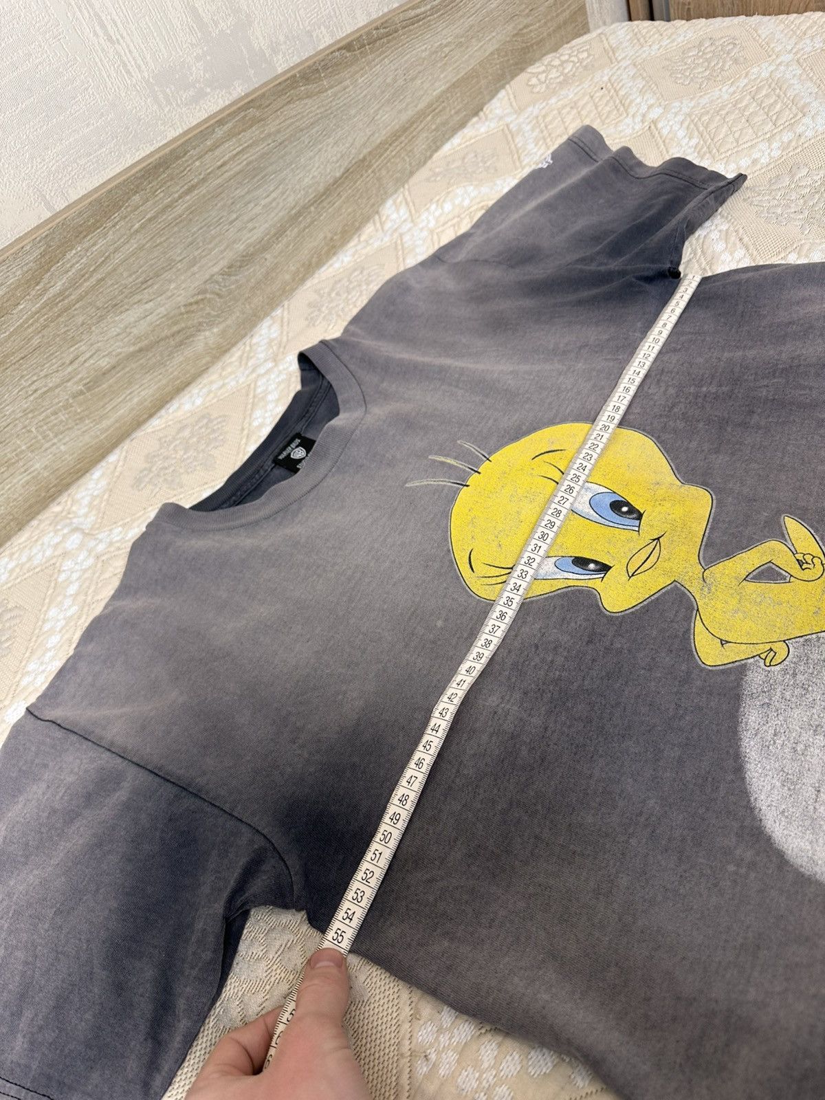 Vintage 🔥 Warner Bros Tweety 1998 Vintage T Shirt USA Cartoon Movie Size US L / EU 52-54 / 3 - 9 Thumbnail