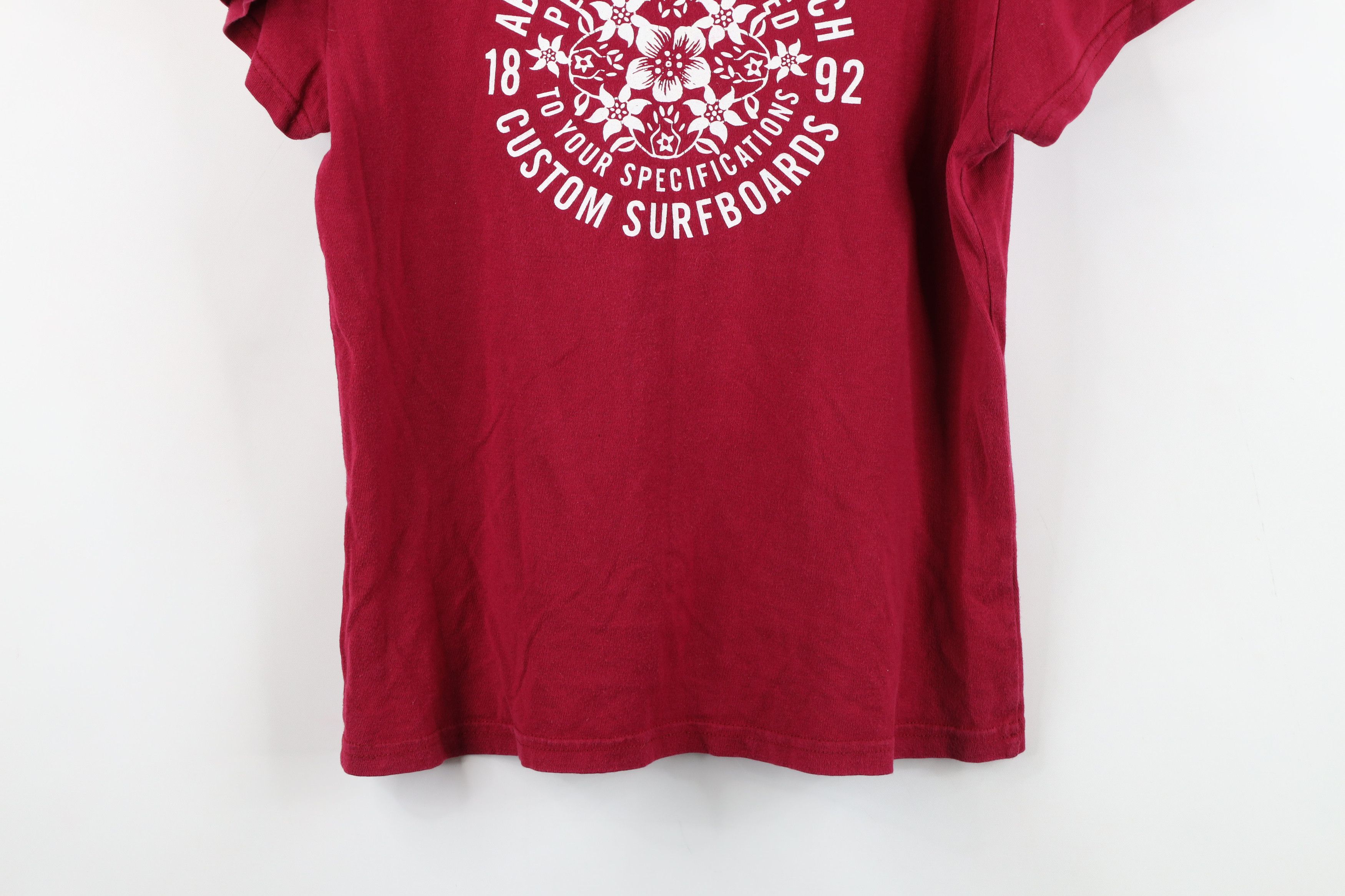 Abercrombie & Fitch Vintage 90s Y2K Abercrombie & Fitch Flower Surfing T-Shirt Size L / US 10 / IT 46 - 14 Thumbnail