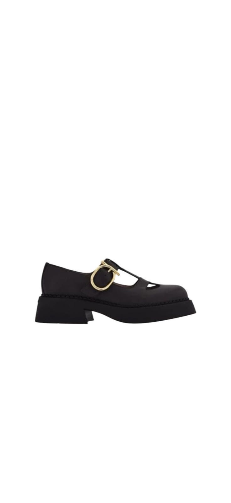 Salvatore Ferragamo Ferragamo Mary Jane Loafer Size US 7.5 / IT 37.5 - 1 Thumbnail