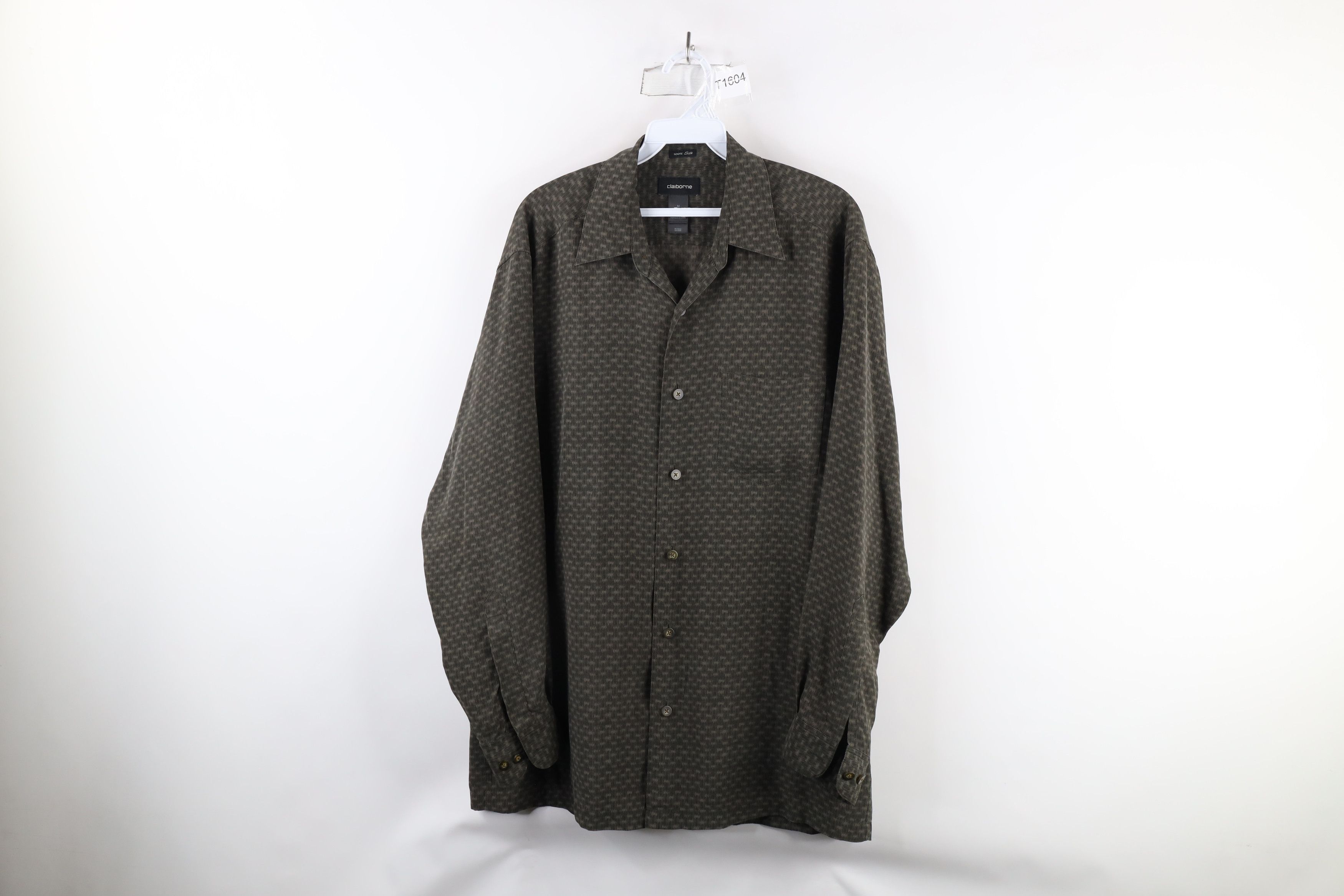 Vintage Vintage 90s Streetwear Long Sleeve Collared Button Shirt Size US M / EU 48-50 / 2 - 1 Thumbnail