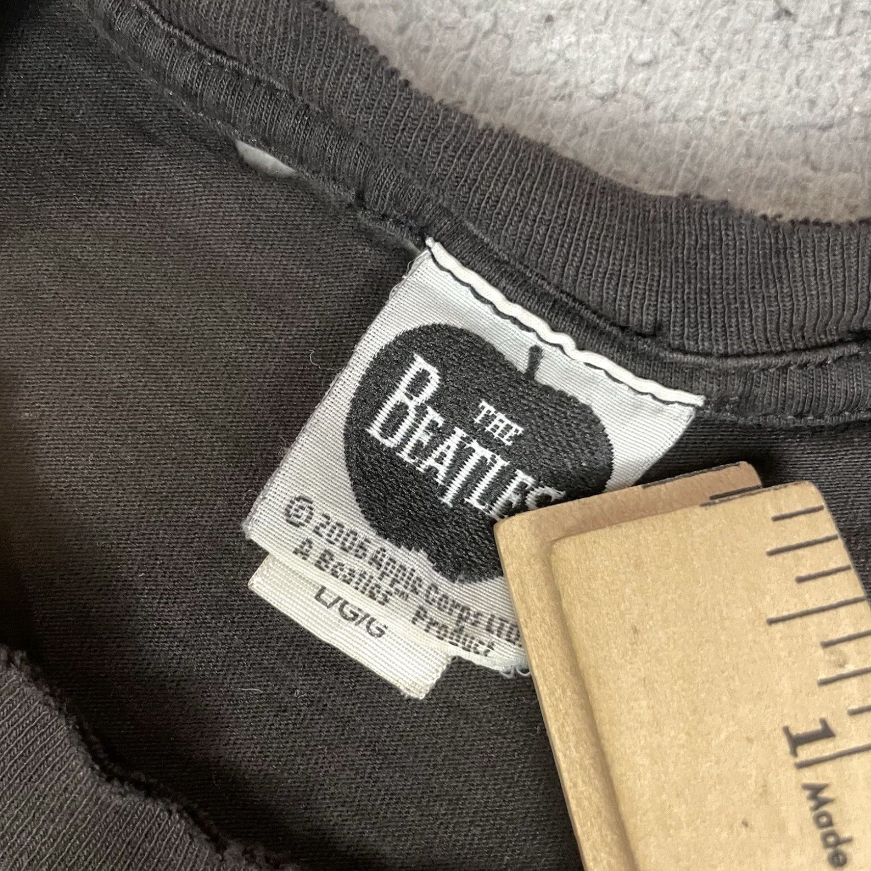 Thrasher The Beatles T Shirt Adult Large Black Abbey Road Distressed Y2k Thrashed Faded L Size US L / EU 52-54 / 3 - 4 Thumbnail