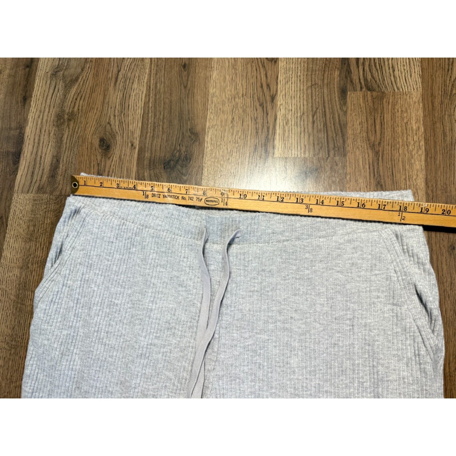 Avia AVIA Pants Women's XL Gray Sweatpants Tie Waist Casual Size 40" / US 18 - 6 Thumbnail